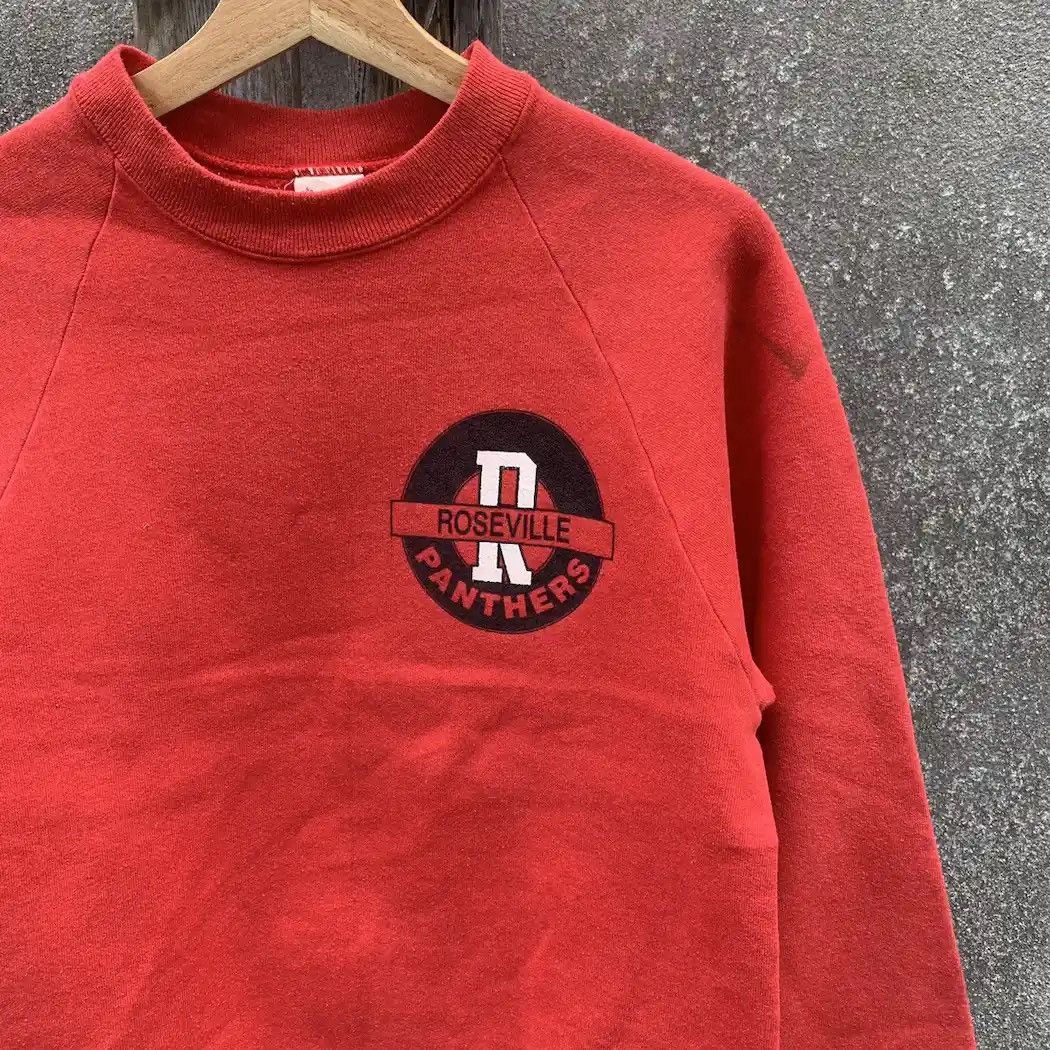 Fruit Of The Loom × Vintage 1990’s Vintage Roseville Crewneck Sweater Jumper Pullover Size US M / EU 48-50 / 2 - 4 Thumbnail