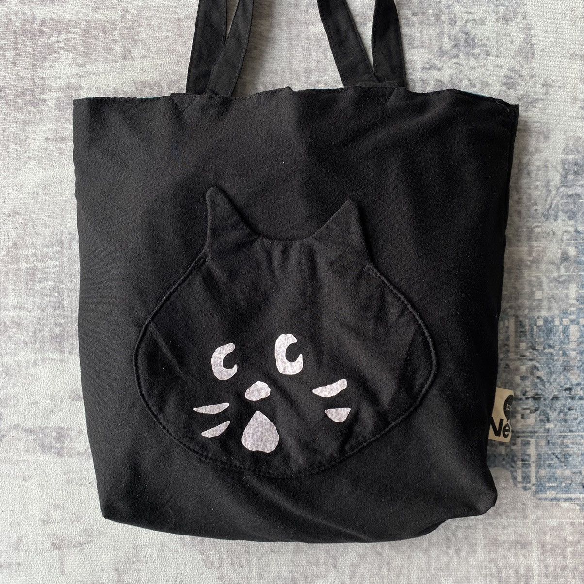 Issey Miyake Ne-Net by Issey Miyake Cat ‘Nya’ Reversible Tote Bag Size ONE SIZE - 3 Thumbnail