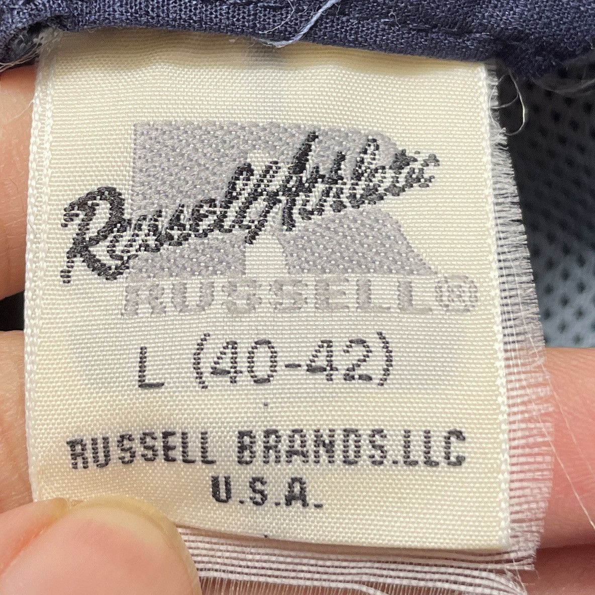 Russell Athletic × Vintage Vintage Brand Russell Athletic Anorak Jacket 1990s Size US L / EU 52-54 / 3 - 11 Thumbnail