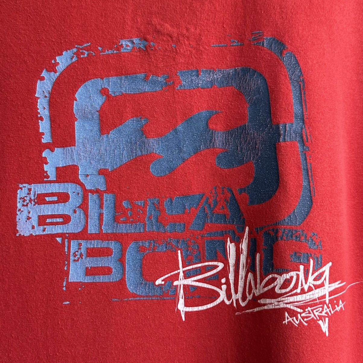 Billabong VINTAGE Y2K BILLABONG BIG LOGO TEE Size US XL / EU 56 / 4 - 3 Thumbnail