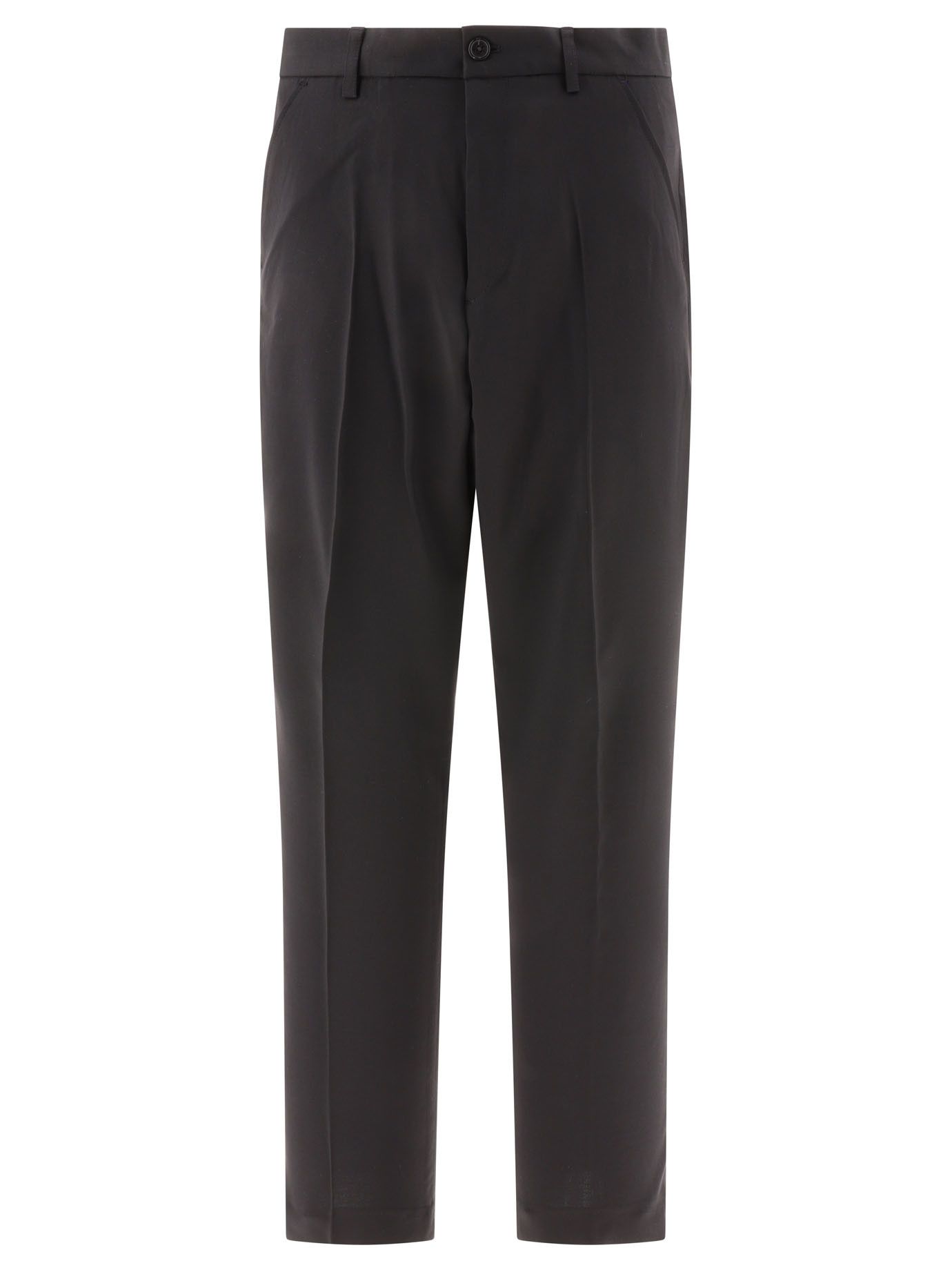 パンツ OUR LEGACY Borrowed Chino Black Melton Borrowed Chino