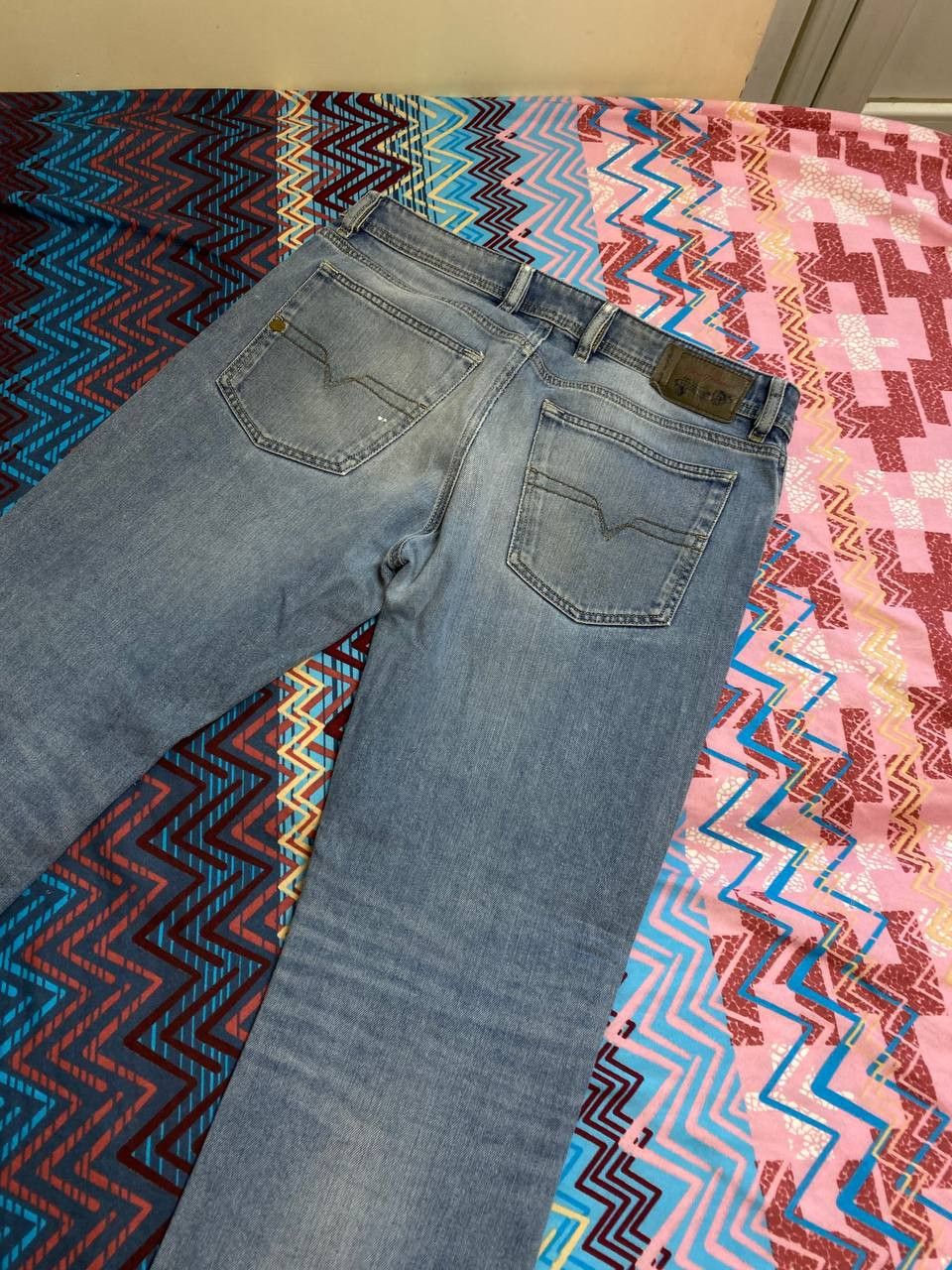 Diesel × Vintage Vintage Diesel WAYKEE Baggy Denim Jeans Pants Avant Garde Size US 32 / EU 48 - 7 Thumbnail