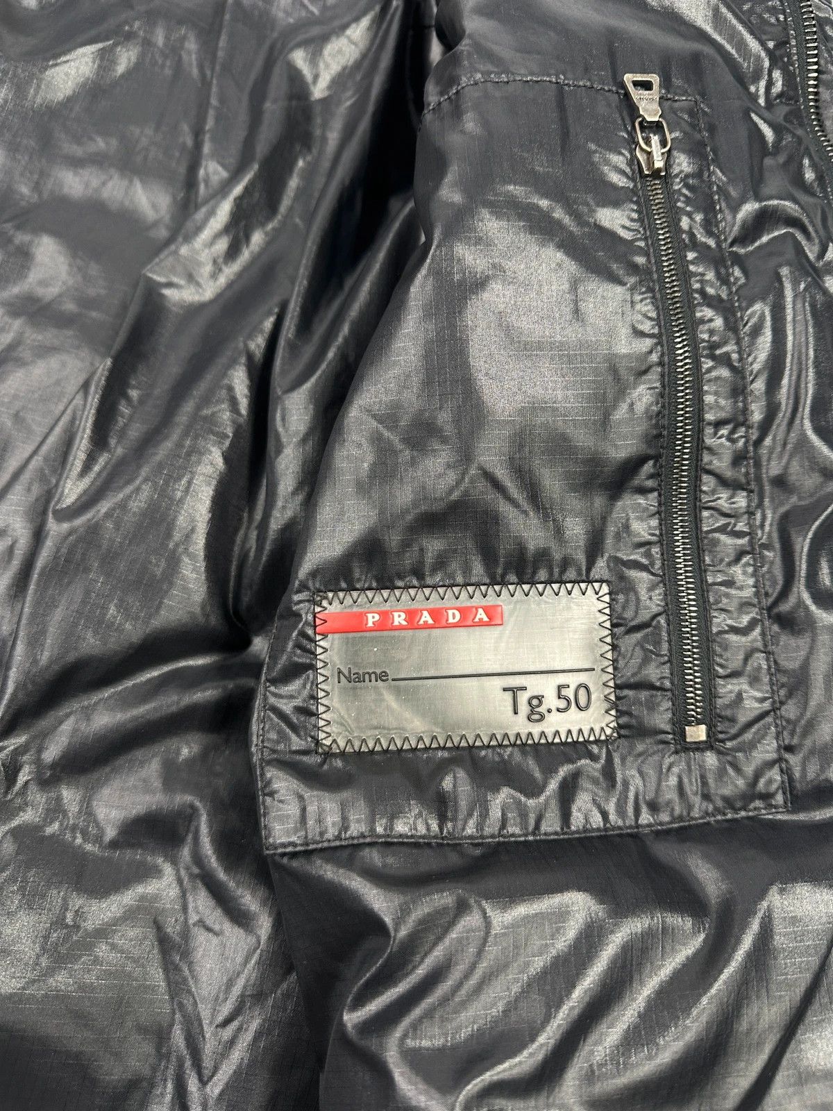 Prada Prada Sport FW08 RipStop Black Nylon Puffer Down Jacket Size US M / EU 48-50 / 2 - 9 Thumbnail