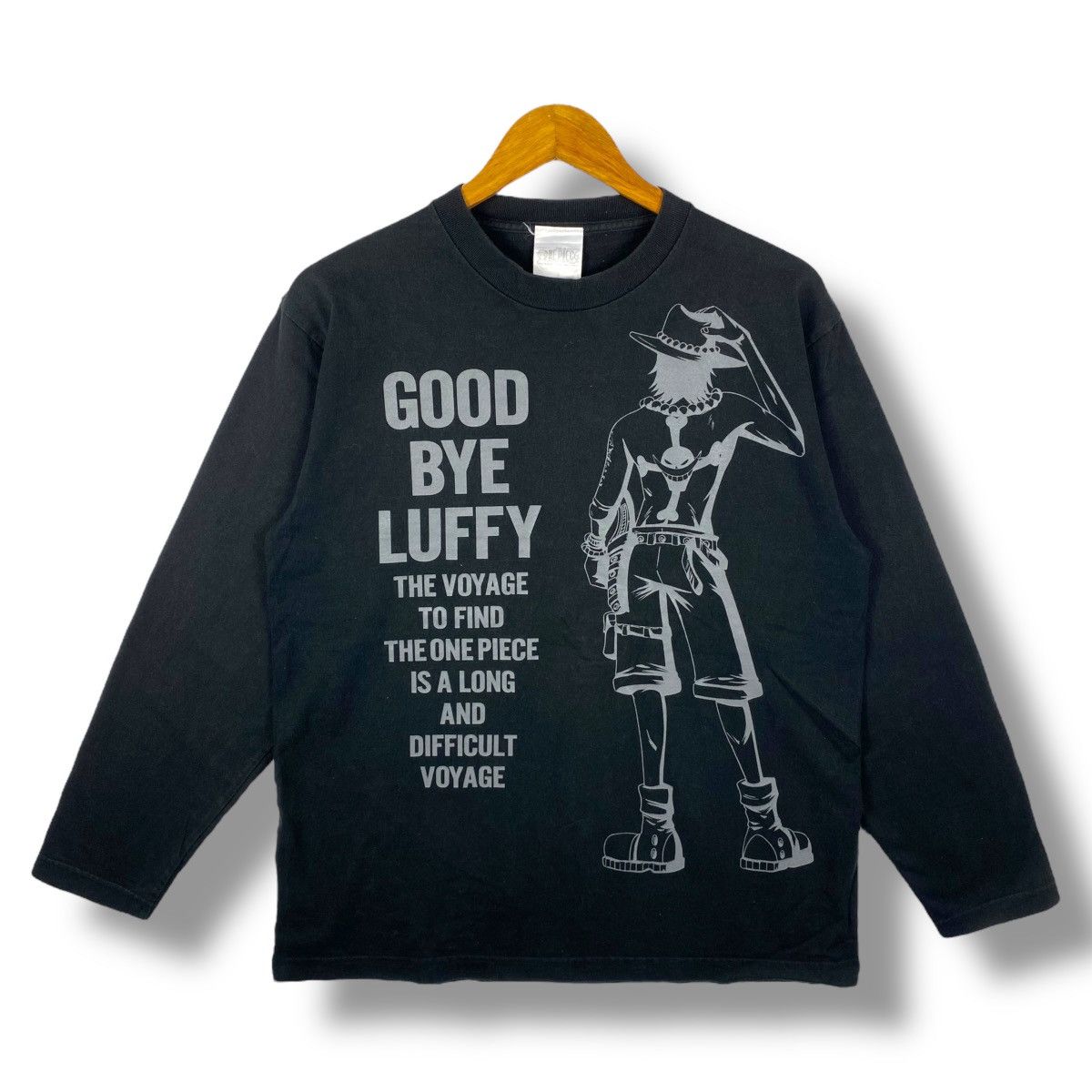 Anime ONE PIECE Portgas D. Ace Good Bye Luffy Graphic Anime Tee Size US L / EU 52-54 / 3 - 1 Thumbnail