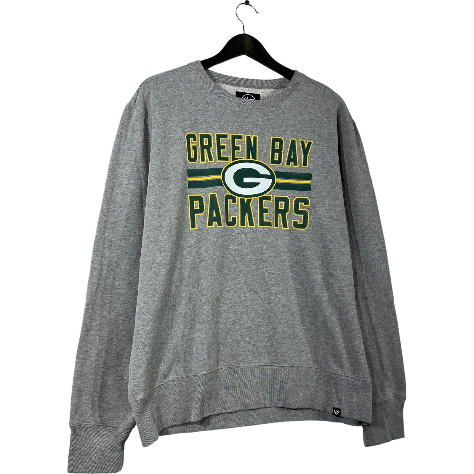 47 Green Bay Packers NFL Spellout Crewneck Size US XL / EU 56 / 4 - 4 Thumbnail