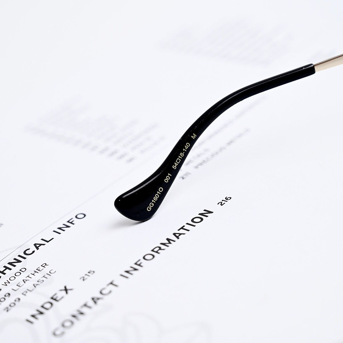 Gucci GUCCI GG1601O GLASSES Size ONE SIZE - 9 Thumbnail