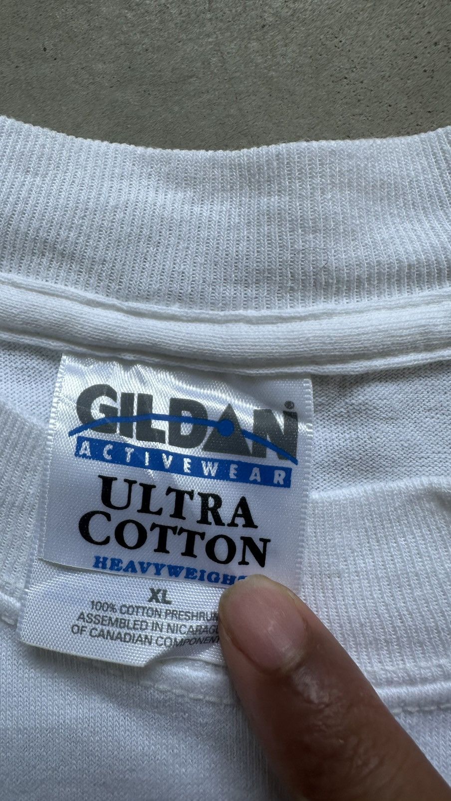 Gildan × Vintage VINTAGE PARMALAT ARCHWAY TEE Size US XL / EU 56 / 4 - 4 Thumbnail