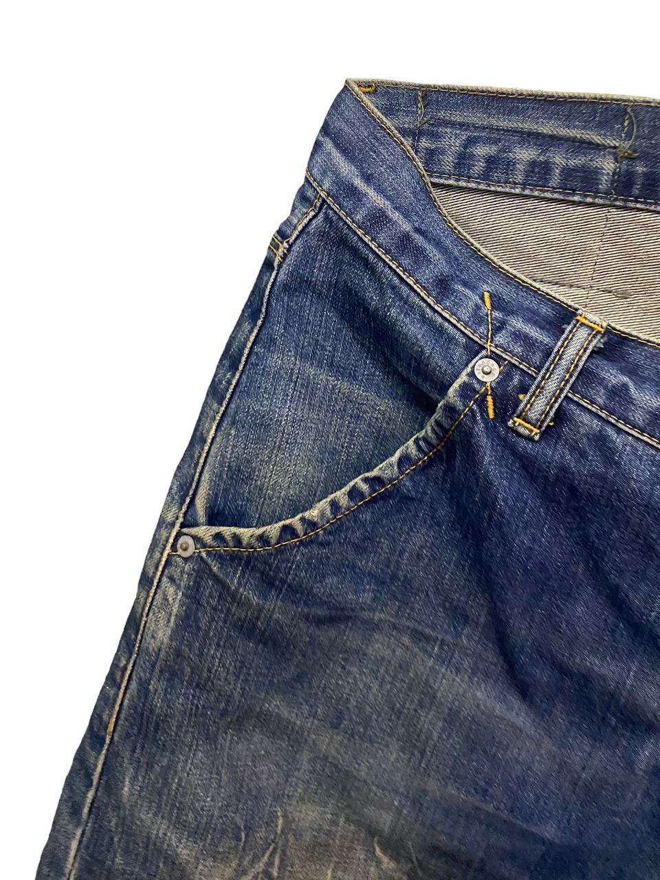 BAL 💥BEST OFFER💥VINTAGE BAL DENIM BUDDY DISTRESSED DENIM Size US 32 / EU 48 - 11 Thumbnail