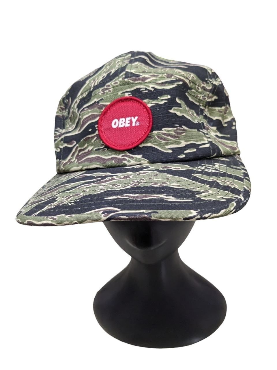 Obey OBEY 5 PANEL CAMOOUFLAGE TIGER STRIPE CAP Size ONE SIZE - 1 Thumbnail