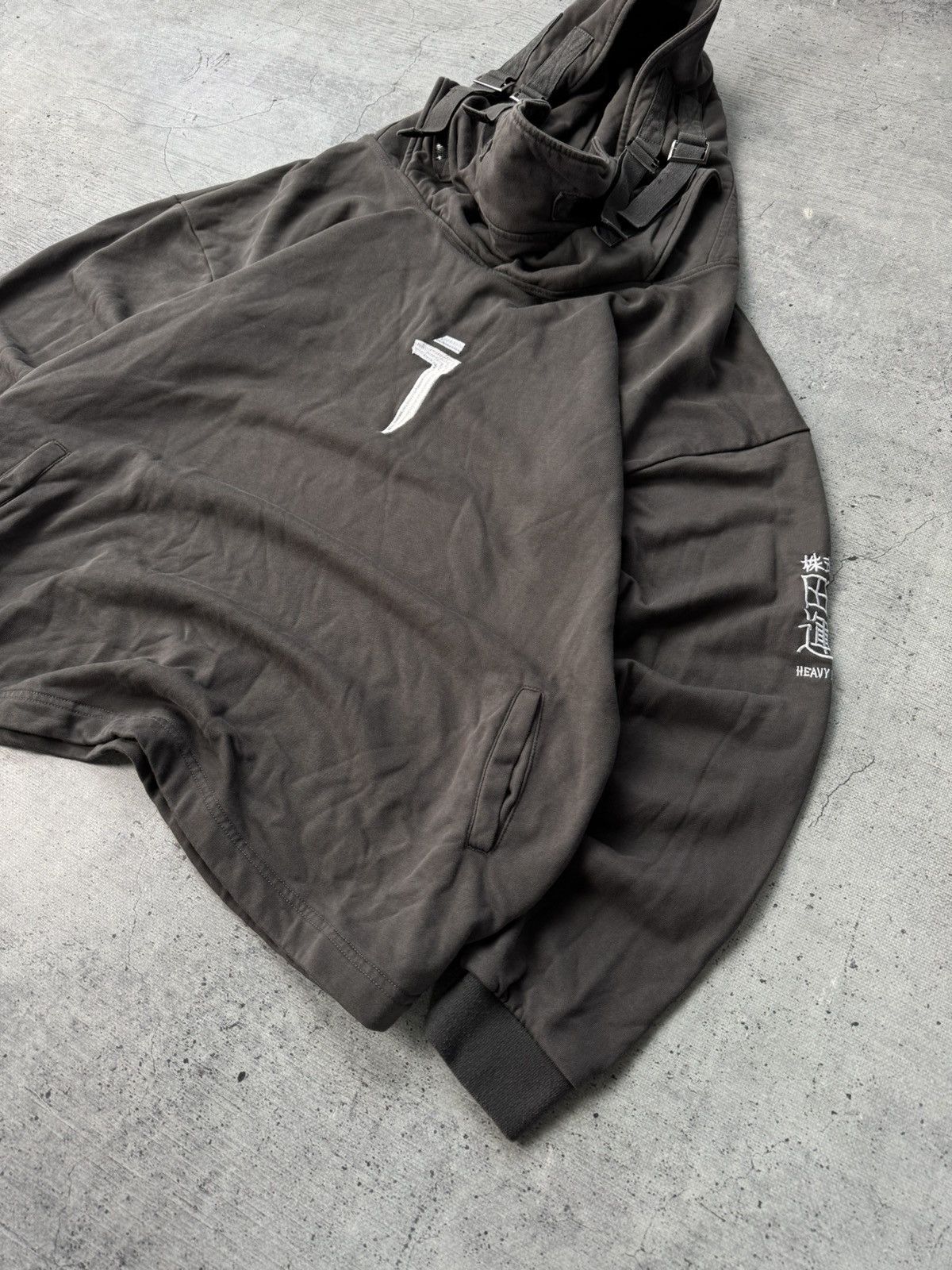 Japanese Brand VTG If Six Was Nine Hysteric Rick Owens Style Ninja Hoodie Size US XL / EU 56 / 4 - 7 Thumbnail