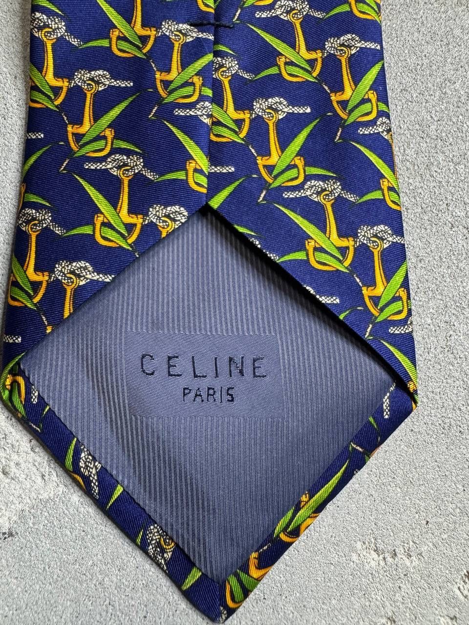 Celine Celine Vintage Luxury Tie Size ONE SIZE - 4 Thumbnail