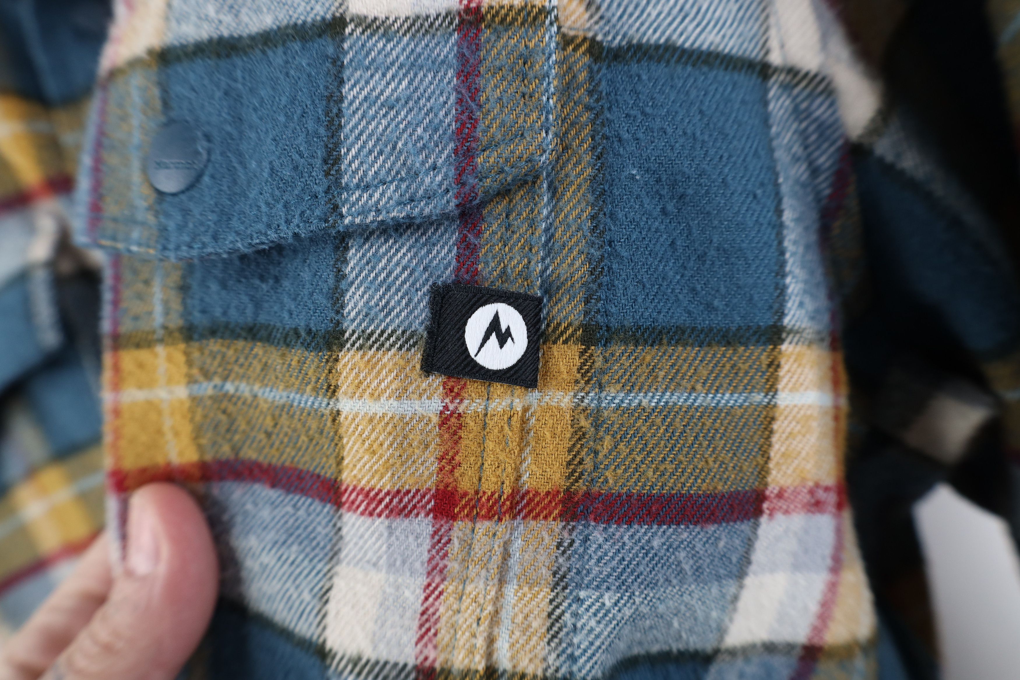 Marmot Marmot Button Collared Flannel Shirt Plaid Hiking Trekking Size US XL / EU 56 / 4 - 5 Thumbnail