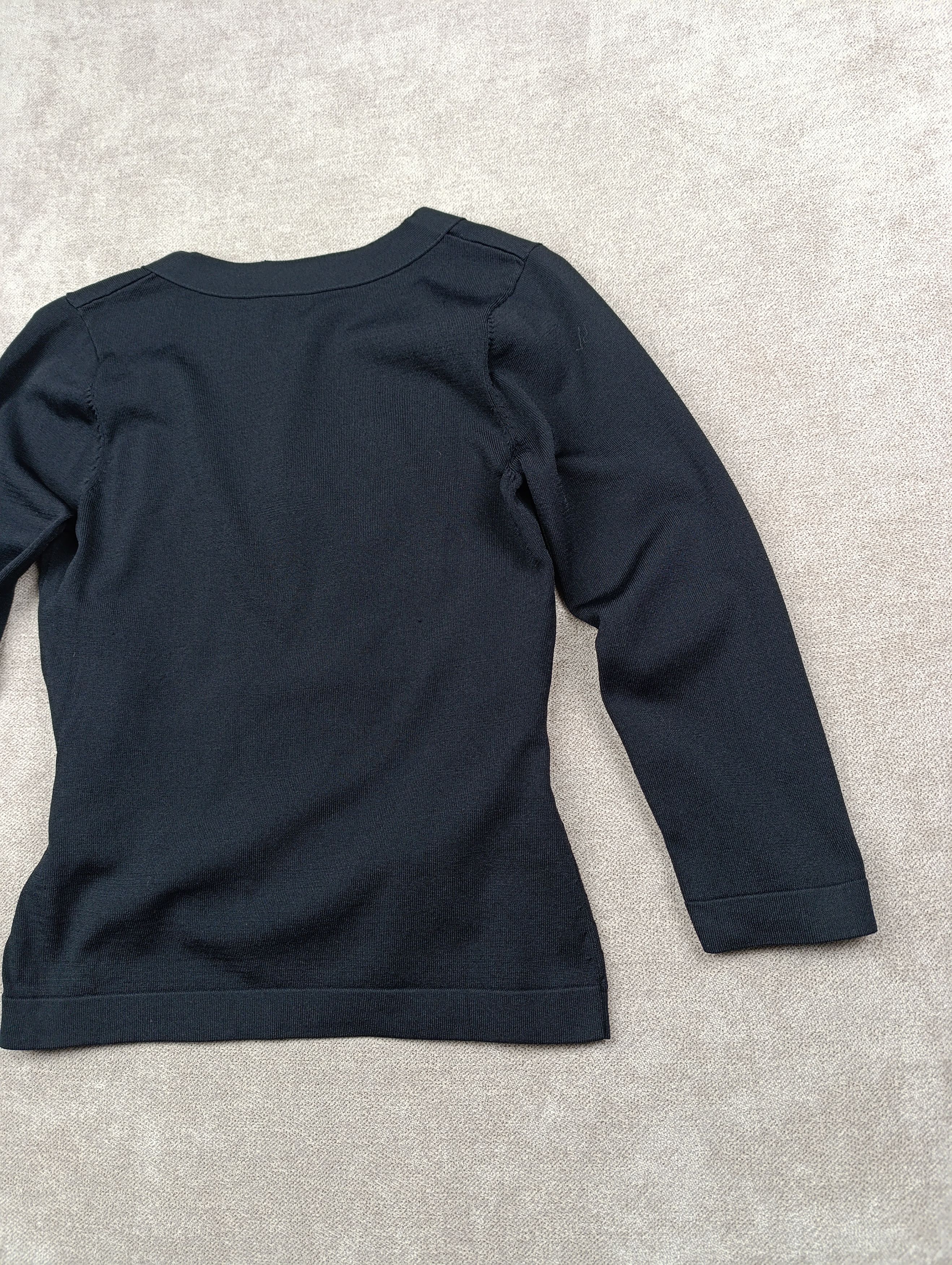 Versace VERSACE GIANNI WOMEN'S BLACK BLOUSE SWEATER Size XL / US 12-14 / IT 48-50 - 16 Thumbnail