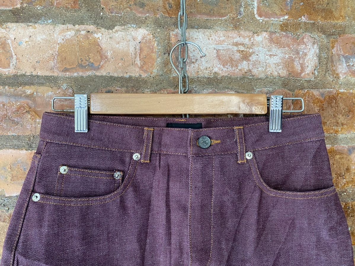 A.P.C. AW2001 APC raw denim skirt Size 29" - 3 Thumbnail