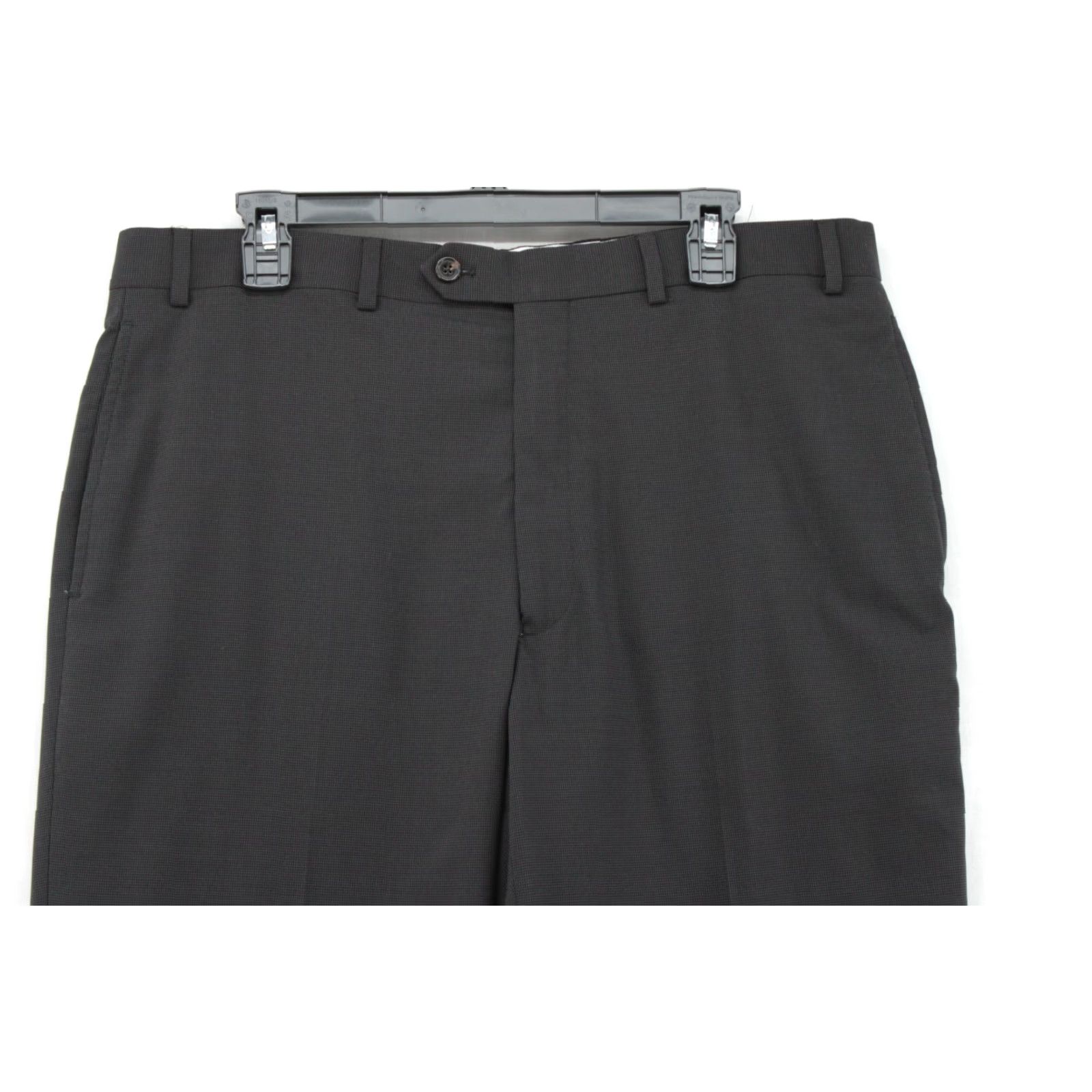 Ralph Lauren Ralph Lauren Pants Men 36x31.5 Black Micro Check Dress Slacks Trousers Size US 36 / EU 52 - 2 Thumbnail