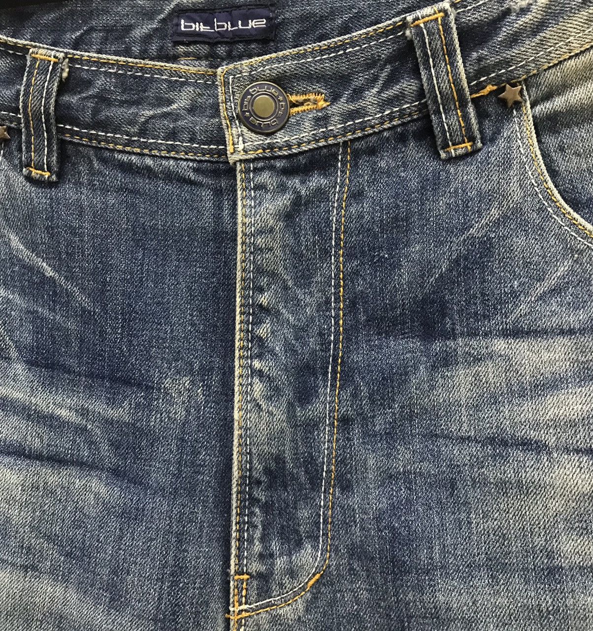 Japanese Brand × Vintage Vintage Bit Blue Denim Pants Size US 34 / EU 50 - 12 Thumbnail
