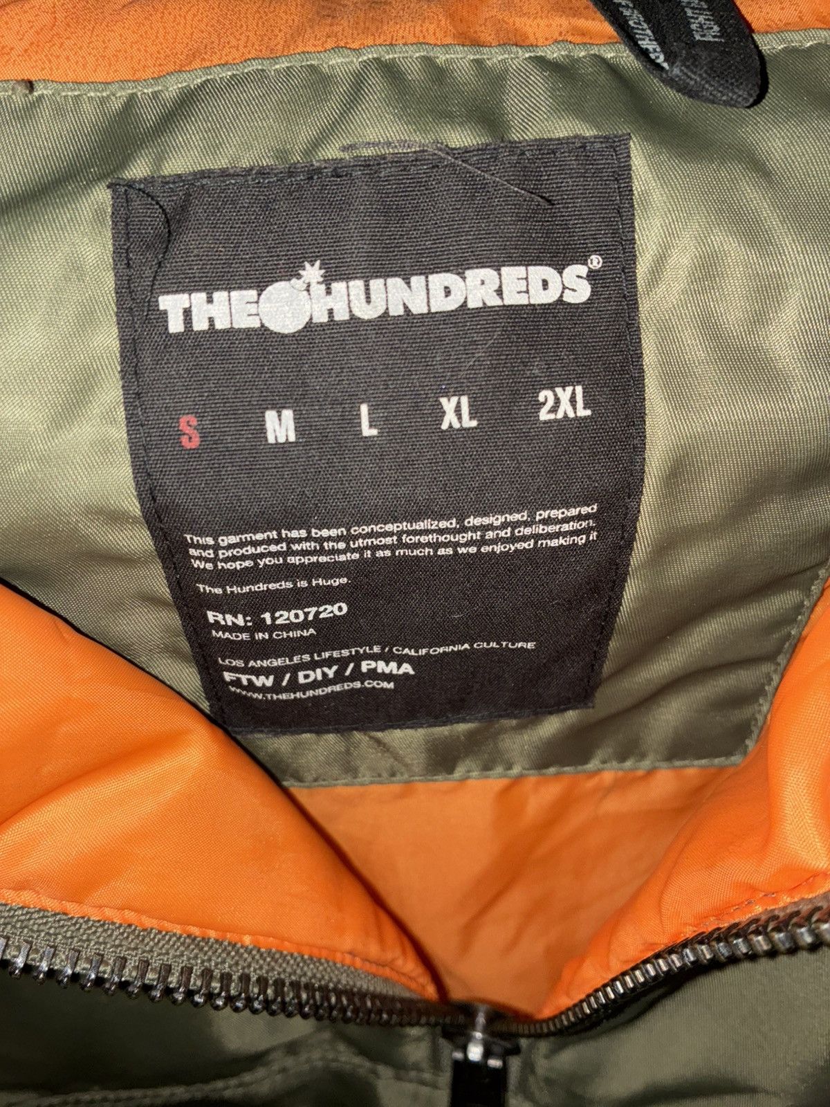 The Hundreds The Hundreds Army military Half-Zip Parka / Anorak jacket Size US S / EU 44-46 / 1 - 2 Thumbnail