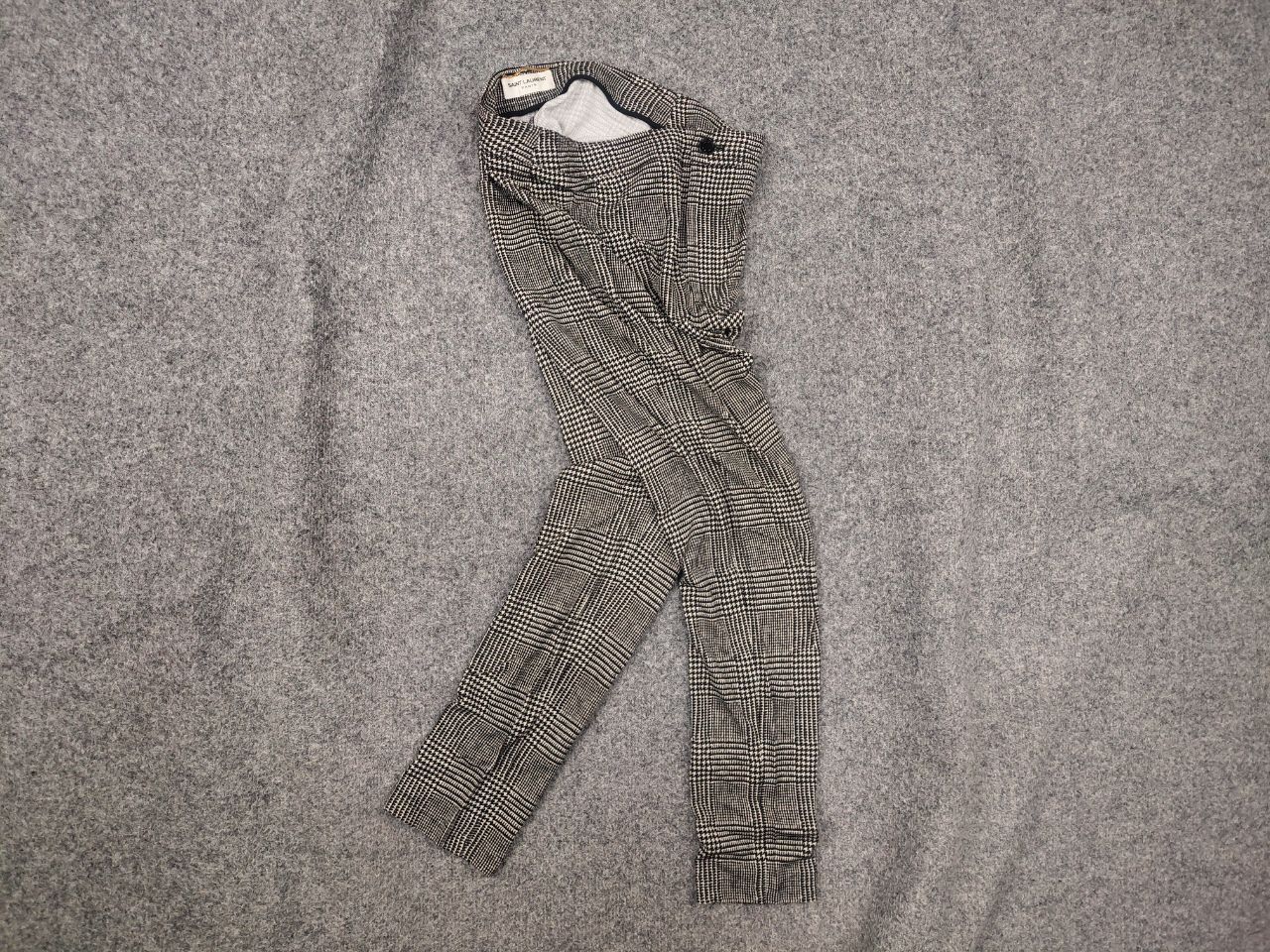 Saint Laurent check Skinny Jersey Leggings Trousers pants