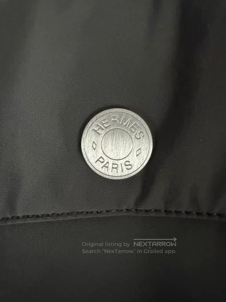 Hermes Hermes Men's Short Sleeve Padded Jacket with Quilted Linin Size US L / EU 52-54 / 3 - 5 Thumbnail