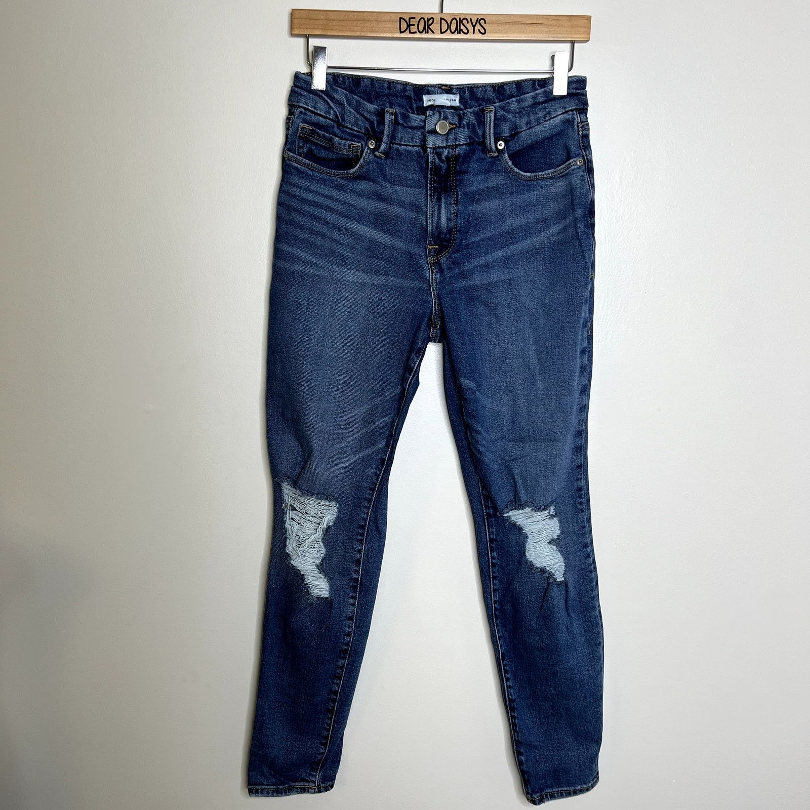 Good American Good American Good Legs High Rise Jeans Size 28" / US 6 / IT 42 - 8 Thumbnail