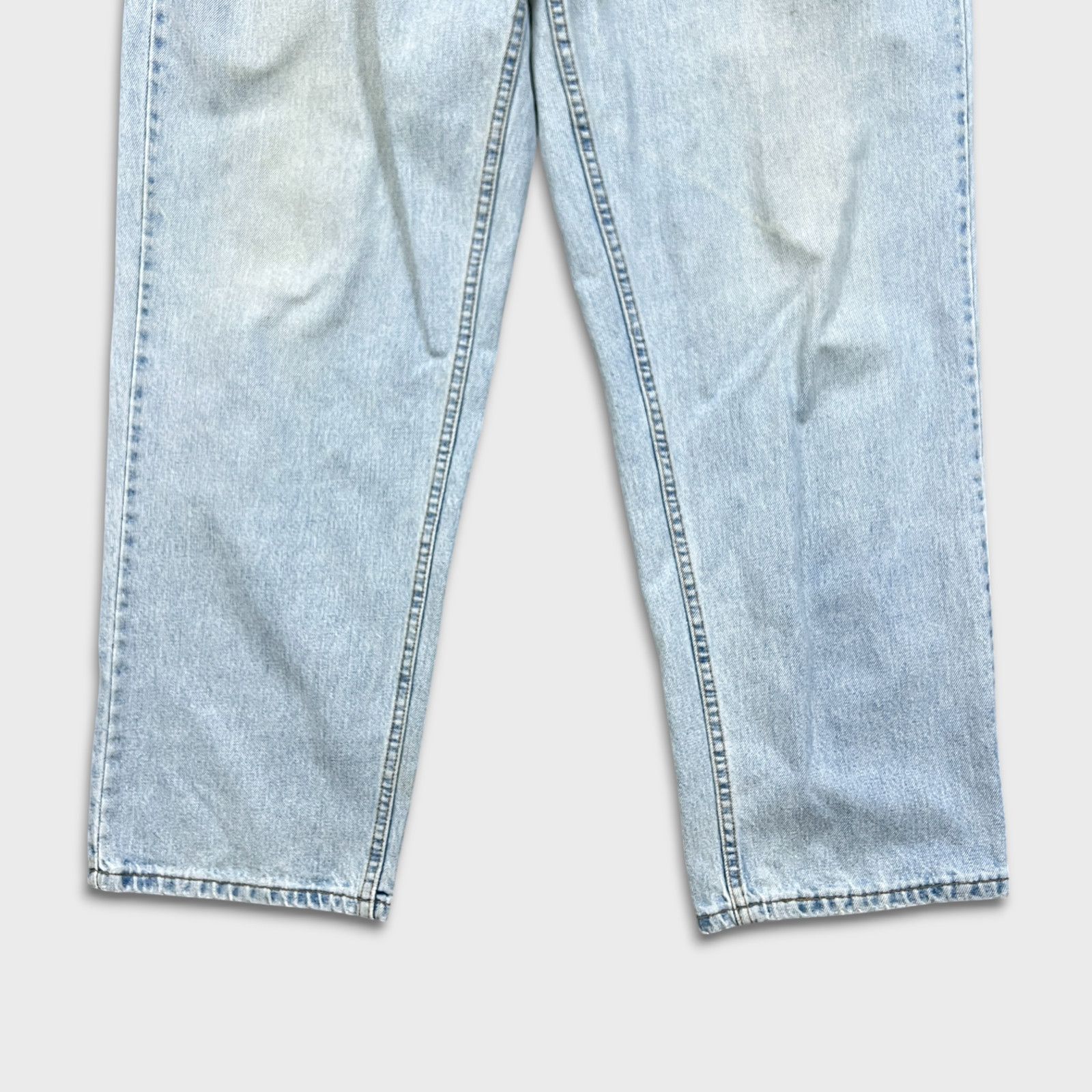 Levi's × Vintage Vintage 90s Levi's 535 Jeans 38x32 Euro Fit Wide Leg Baggy Size US 38 / EU 54 - 5 Thumbnail