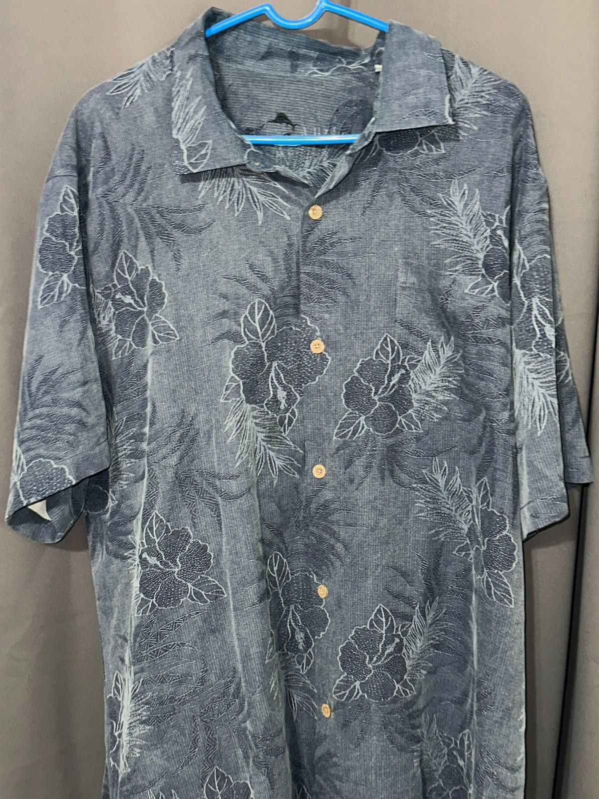 Tommy Bahama Tommy Bahama XXL Floral Island Silk Shirt Size 48R - 3 Thumbnail