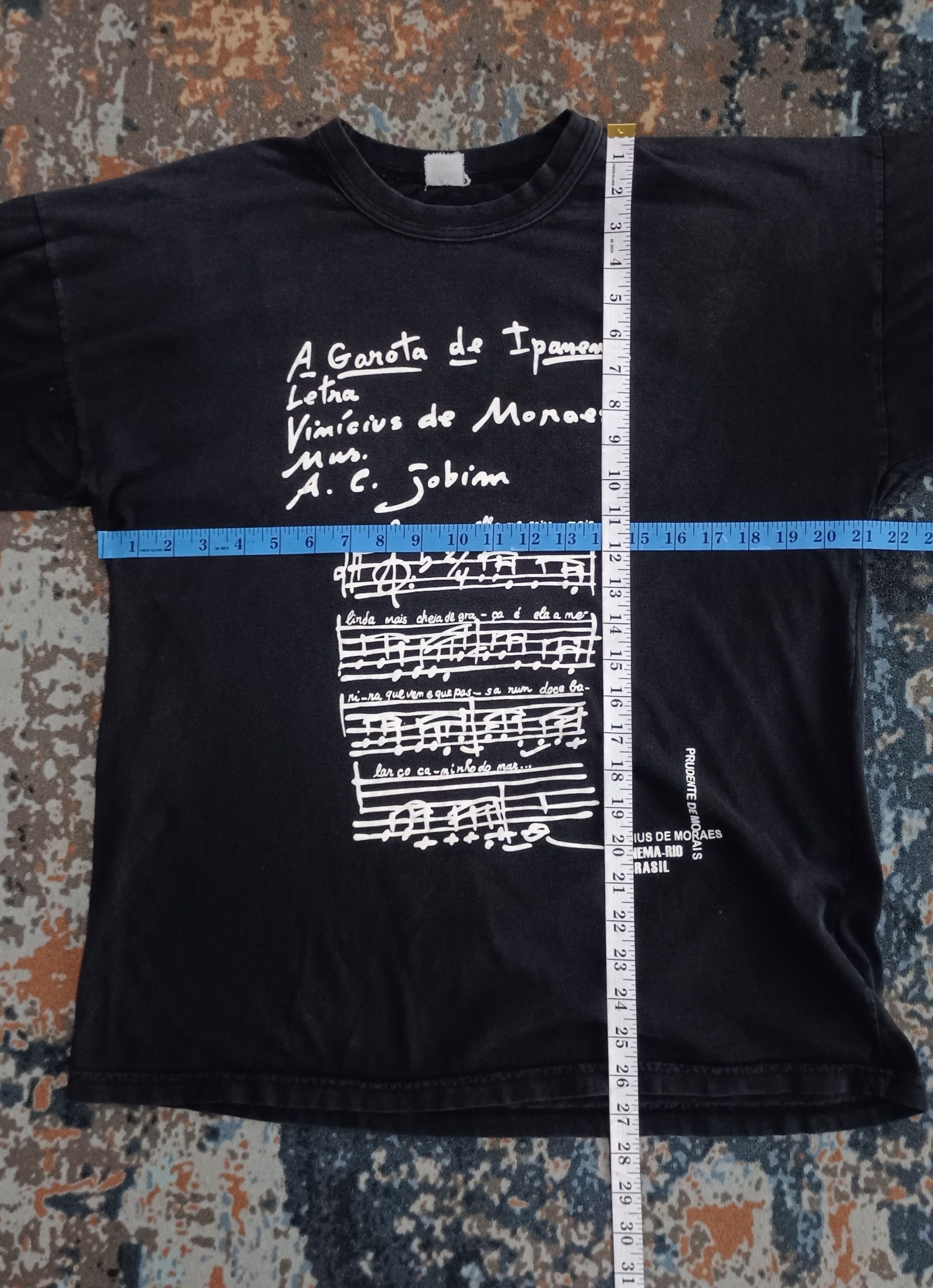 Band Tees × Japanese Brand × Xray Footwear X Ray Vinicius De Moraes Sun Faded Size US L / EU 52-54 / 3 - 8 Thumbnail