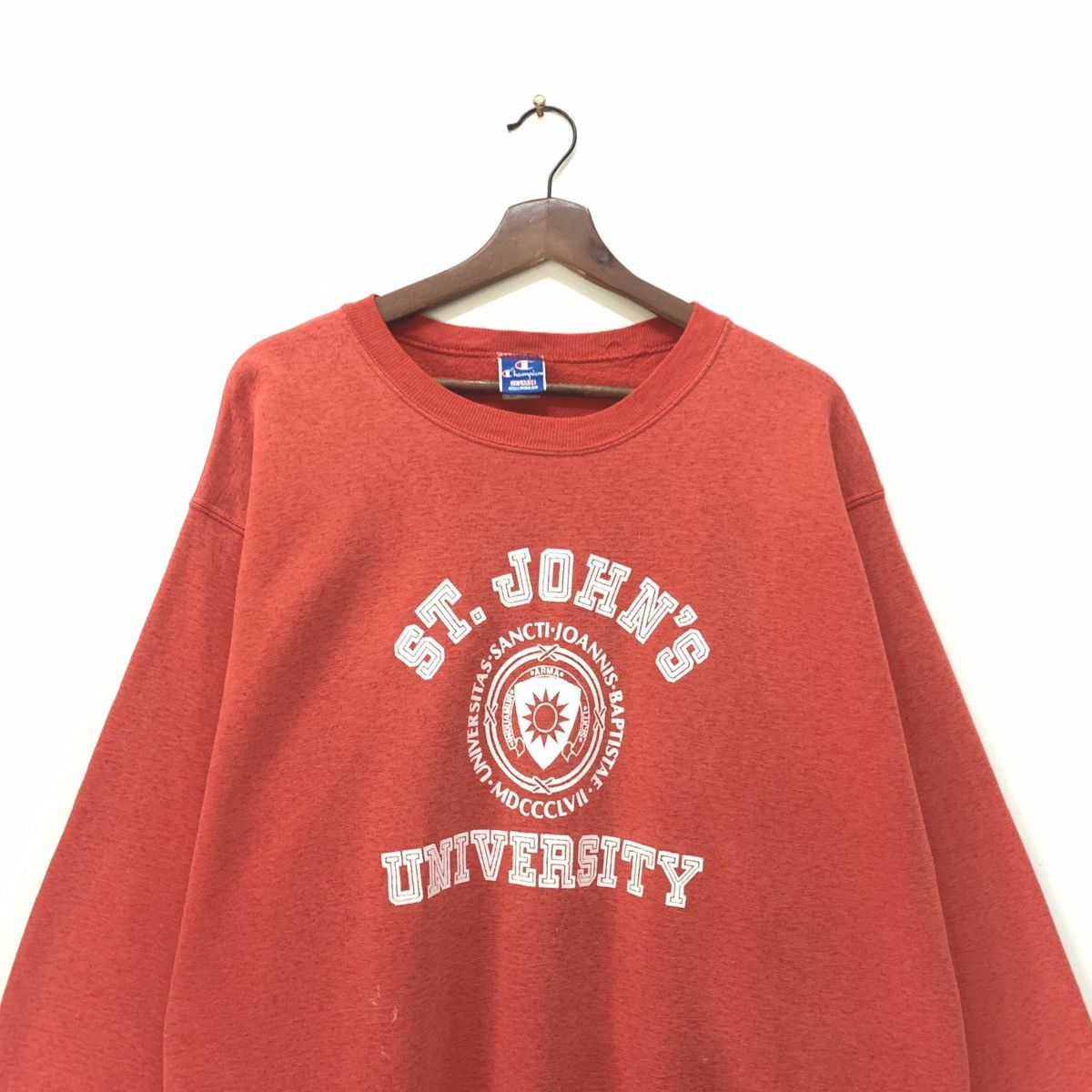 Vintage 90s Champion St John’s University Sweatshirt