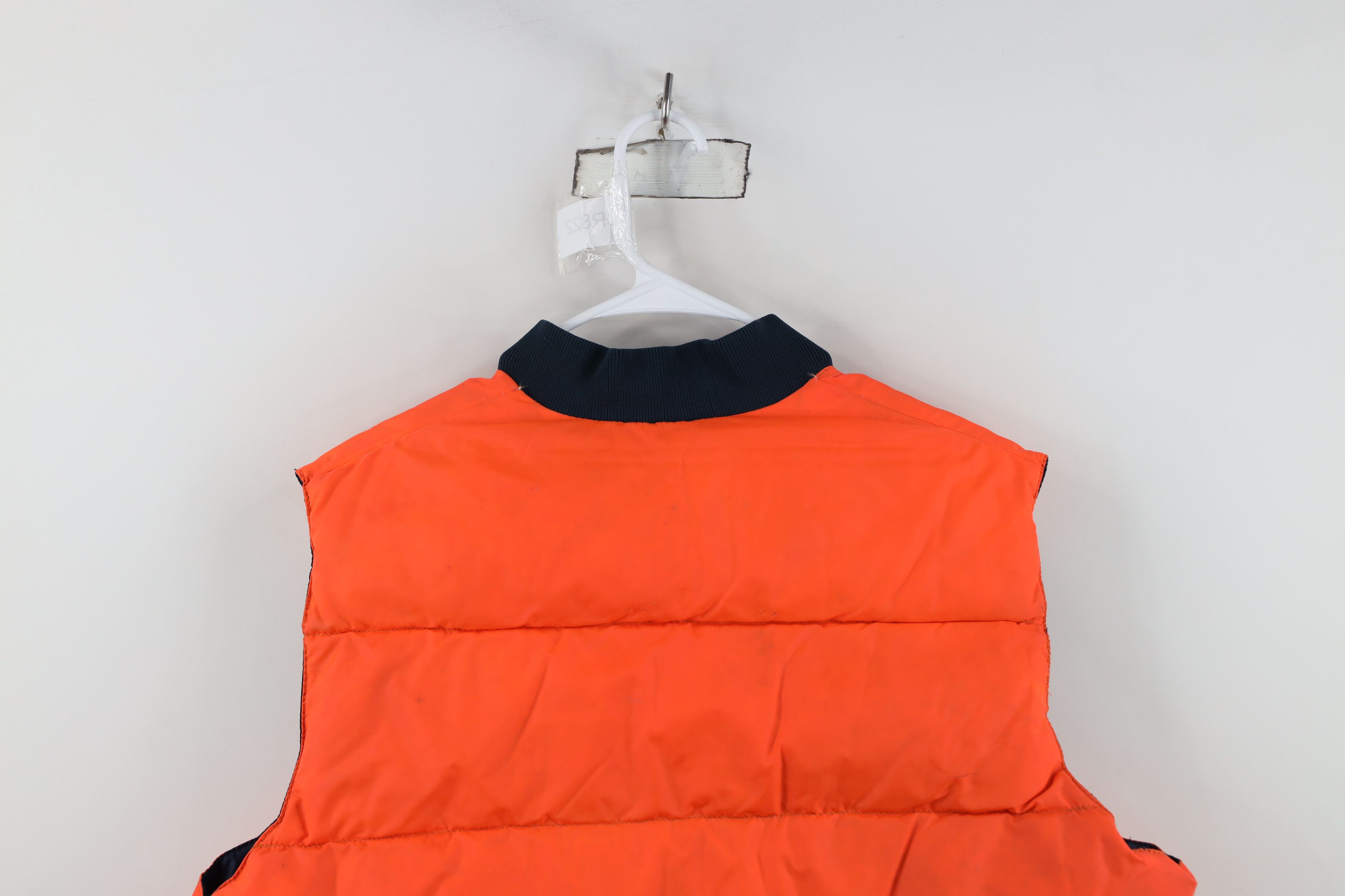 Vintage Vintage 70s Streetwear Reversible Puffer Vest Jacket Size US XL / EU 56 / 4 - 16 Thumbnail