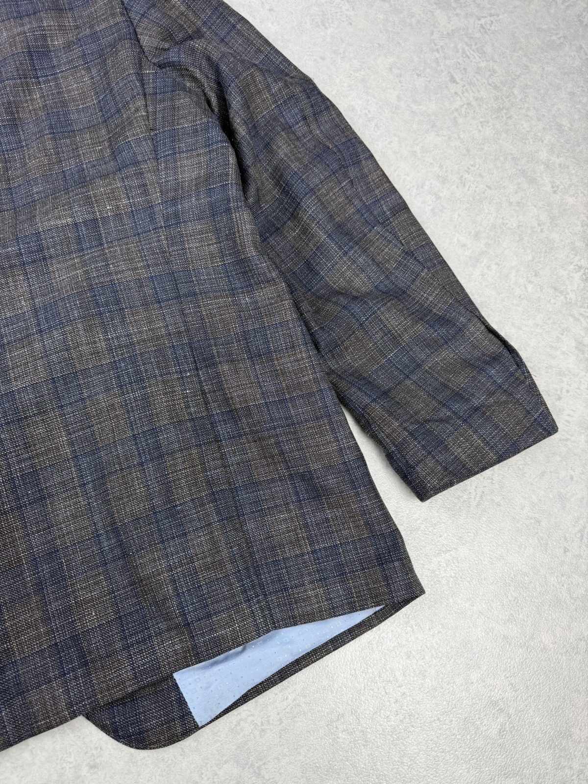 Other Carl Gross Black Line Blazer Loro Piana Wool Silk Linen 46R Size 46R - 15 Thumbnail