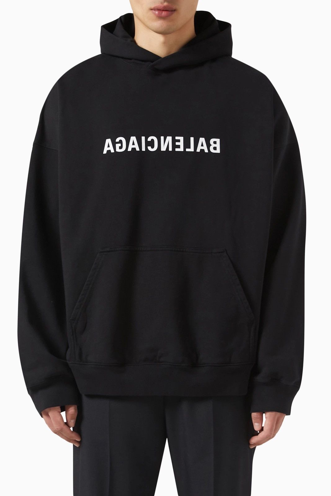 Balenciaga Balenciaga Black Mirror Balenciaga Oversized Hoodie Size US S / EU 44-46 / 1 - 11 Thumbnail