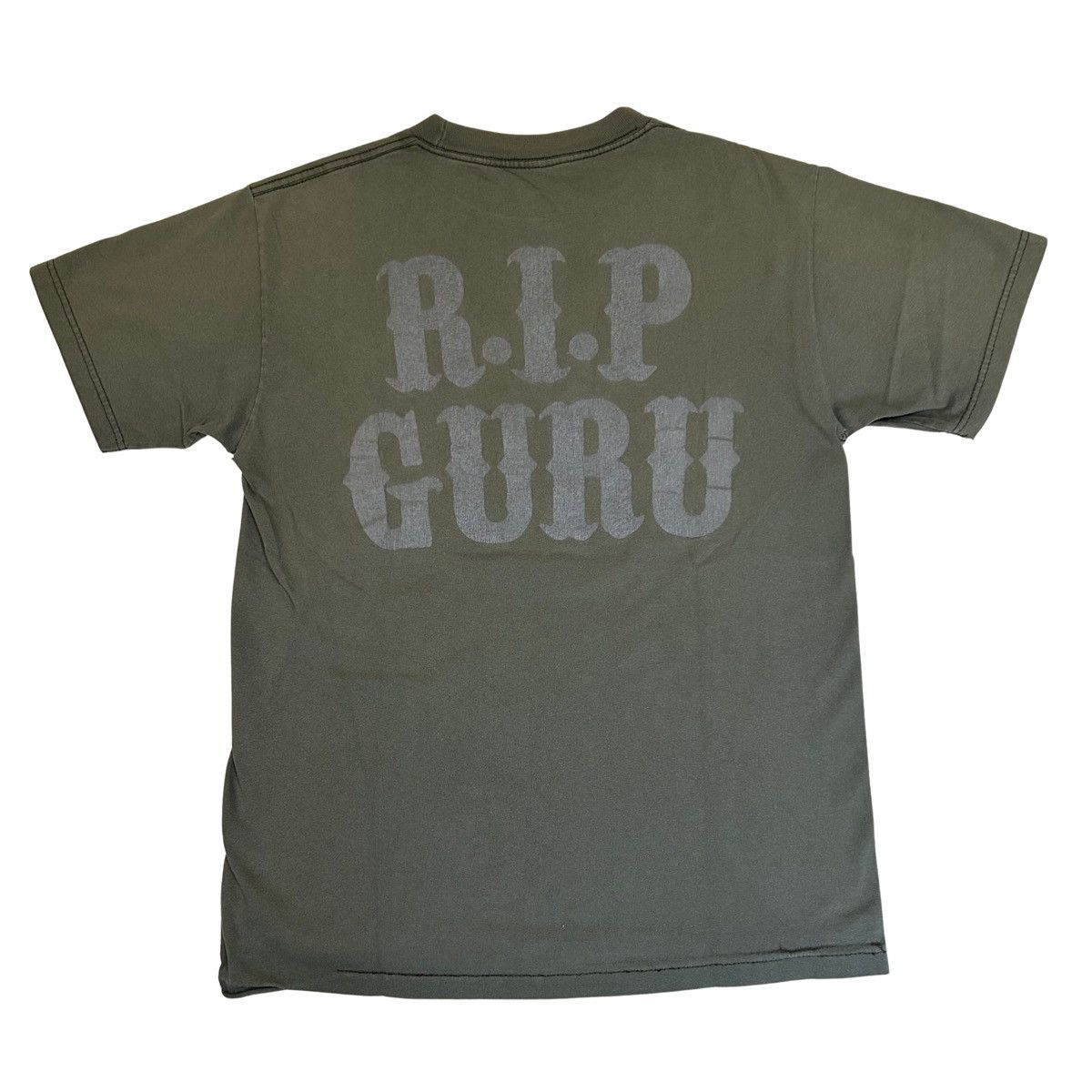 Vintage 2000s ConArt Gangstarr R.I.P. Guru Rap Y2K T Shirt Size US M / EU 48-50 / 2 - 3 Thumbnail