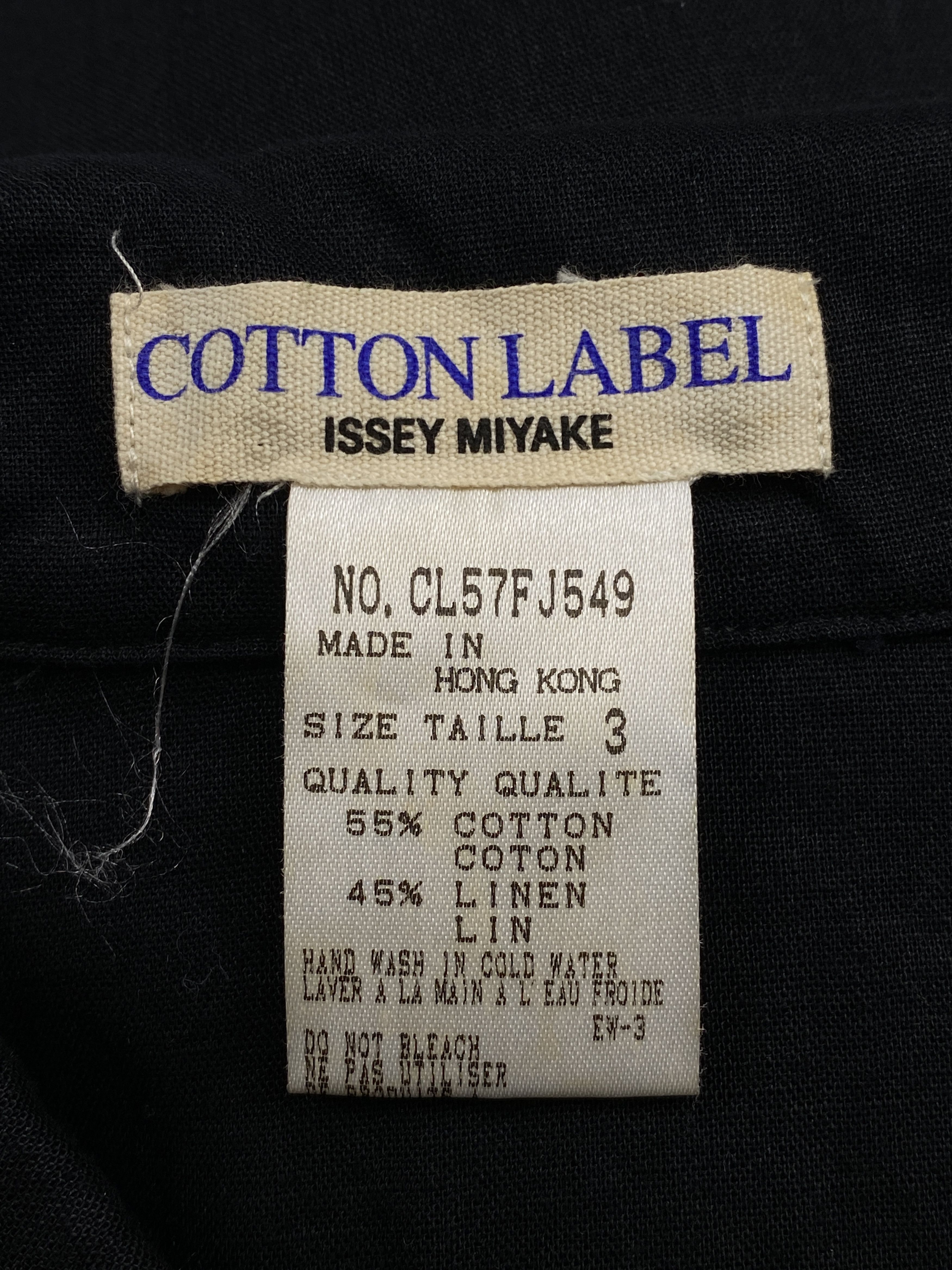Issey Miyake Cotton Label Line Short Sleeves Polo Size US L / EU 52-54 / 3 - 12 Thumbnail