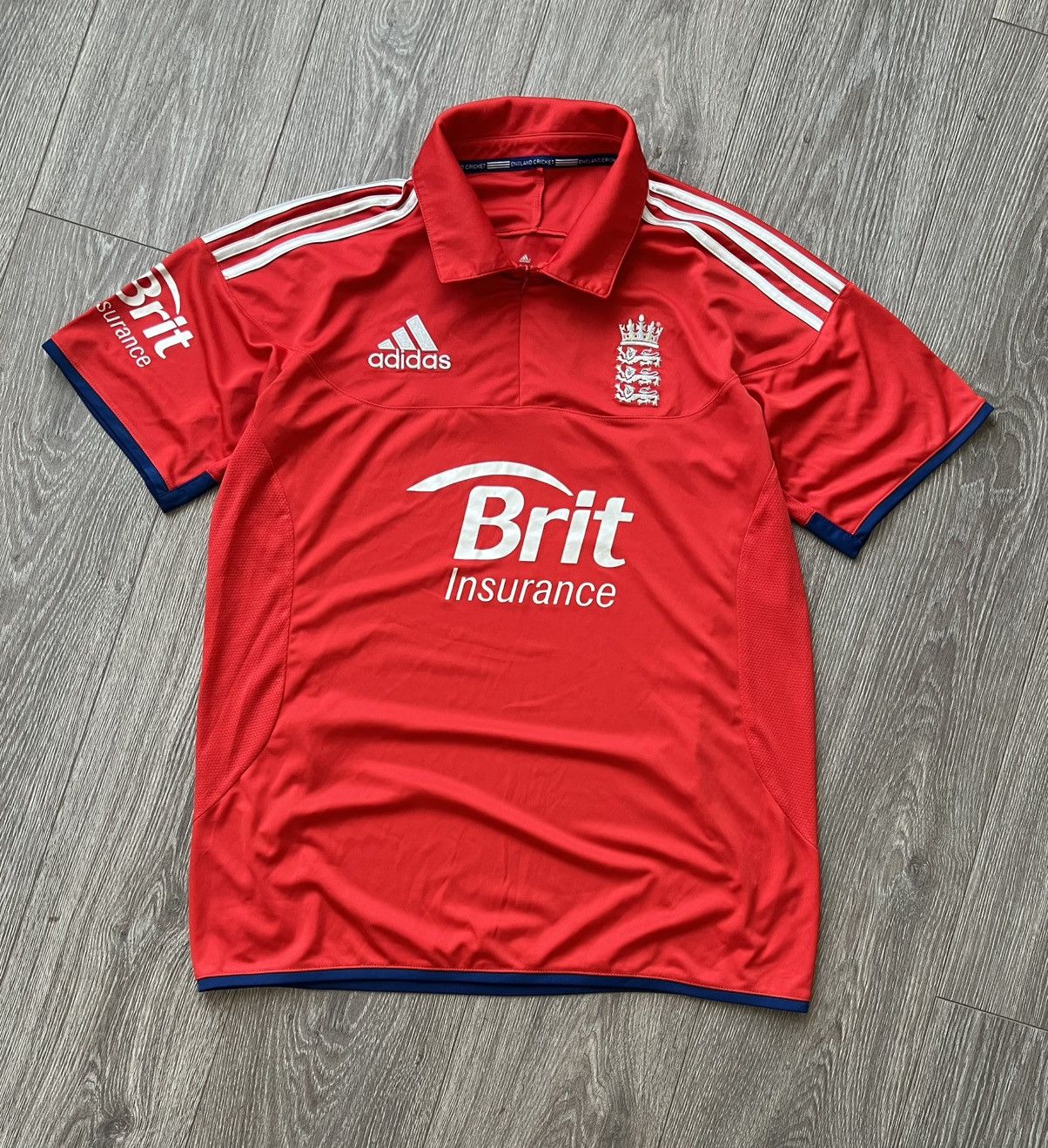 Adidas Vintage Adidas England Cricket Jersey Blokecore Size US L / EU 52-54 / 3 - 2 Thumbnail
