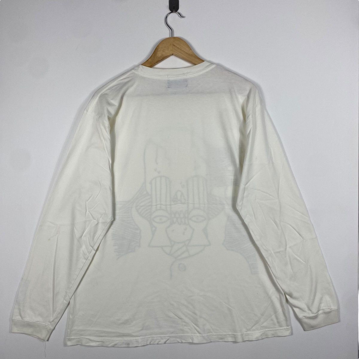 Burton × Vintage Vintage 00's BURTON Art Graphic Long Sleeve Tee Shirt Size US XL / EU 56 / 4 - 5 Thumbnail