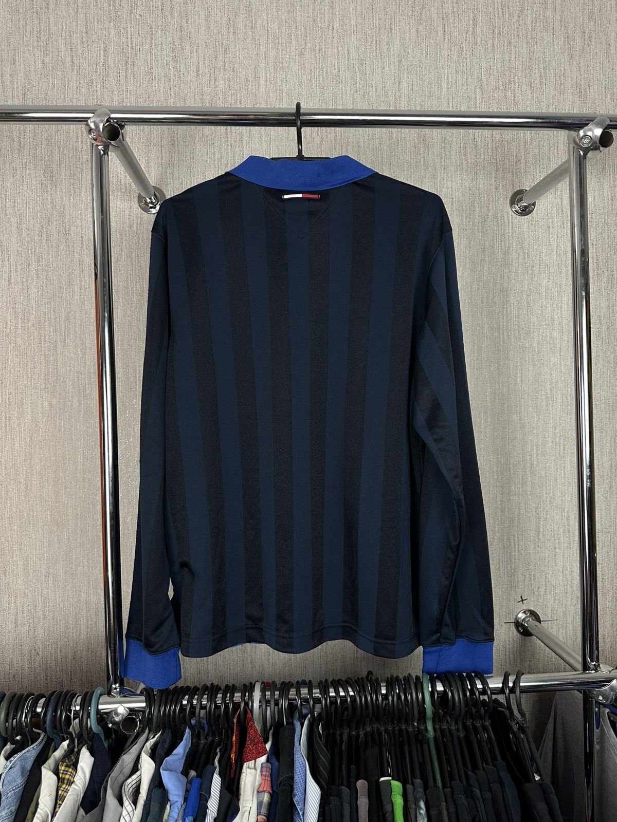 Tommy Hilfiger × Vintage Vintage Y2K Tommy Jeans Sport Long sleeve jersey style Size US M / EU 48-50 / 2 - 3 Thumbnail