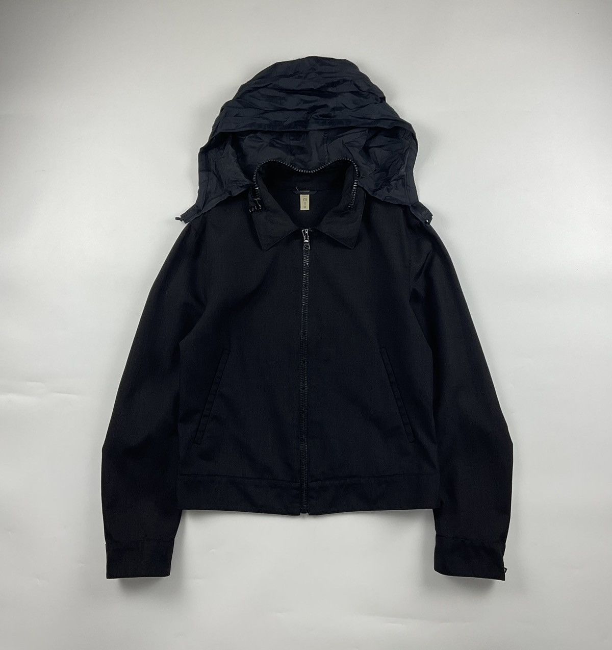 Miu Miu Miu Miu Utility Jacket with Packable Hood SS2000 Archive Size US M / EU 48-50 / 2 - 3 Thumbnail