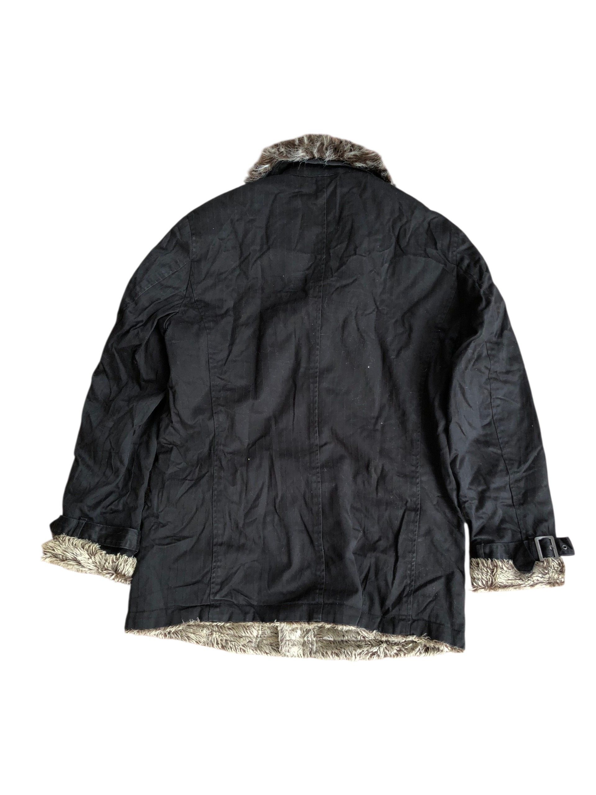 If Six Was Nine 2000s Louis Chavlon Fur Raccoon Jacket Vkei Y2k Size US L / EU 52-54 / 3 - 4 Thumbnail
