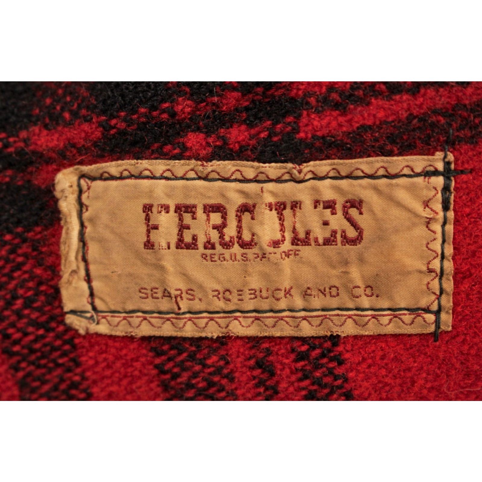 Vintage VTG Hercules Wool Hunting Jacket Sz M Red 40s 50s Vintage Mens M Wool Coat Jacket 1950s Red Hercules Size US M / EU 48-50 / 2 - 4 Thumbnail