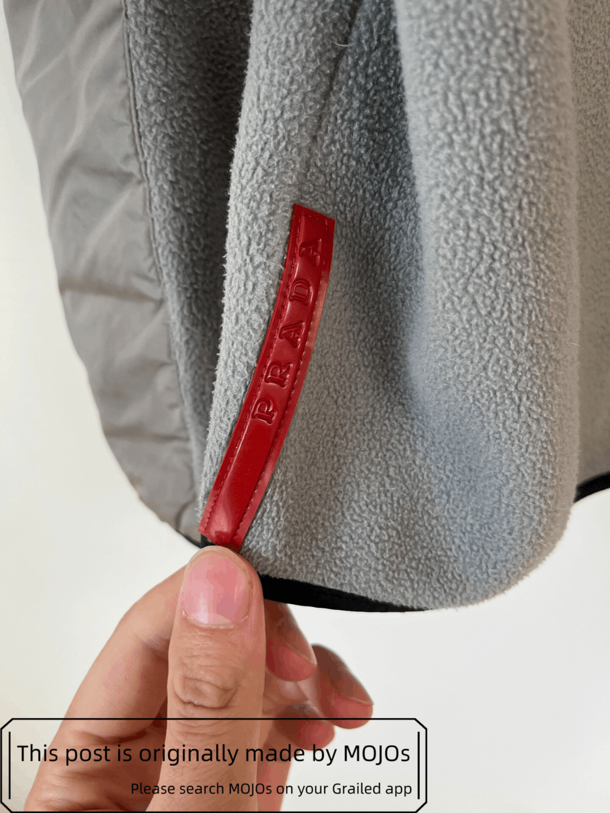 Sz S Prada Sports Fleece Vintage Jacket mojos174023