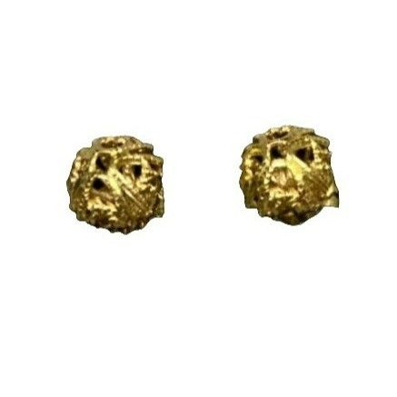 Other Vintage Gold Filigree Cut-Out Ball Post Stud Pierced Art Dec Size ONE SIZE - 1 Thumbnail