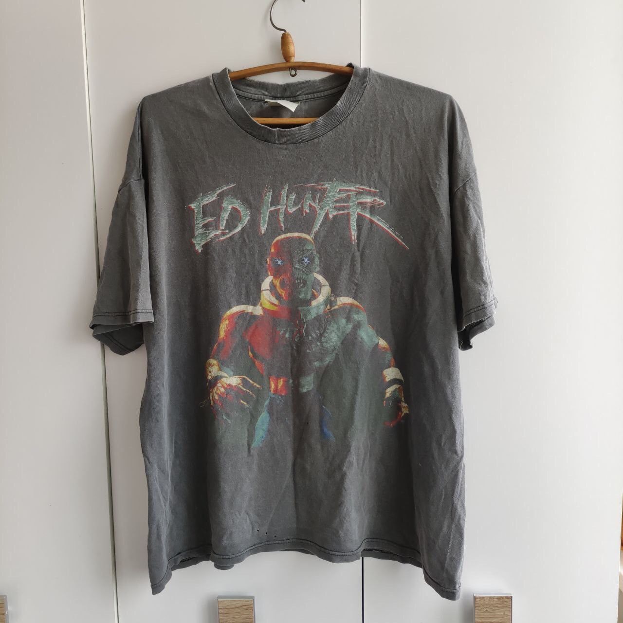Iron Maiden × Vintage Iron Maiden Ed Hunter T-shirt Vintage 1999 