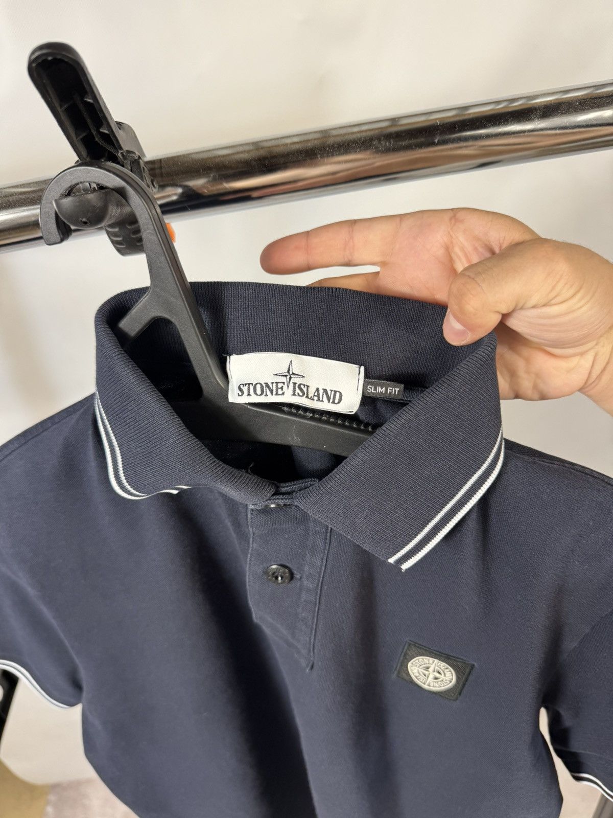Massimo Osti Stone Island Patch Program Polo T-Shirt Size US M / EU 48-50 / 2 - 6 Thumbnail