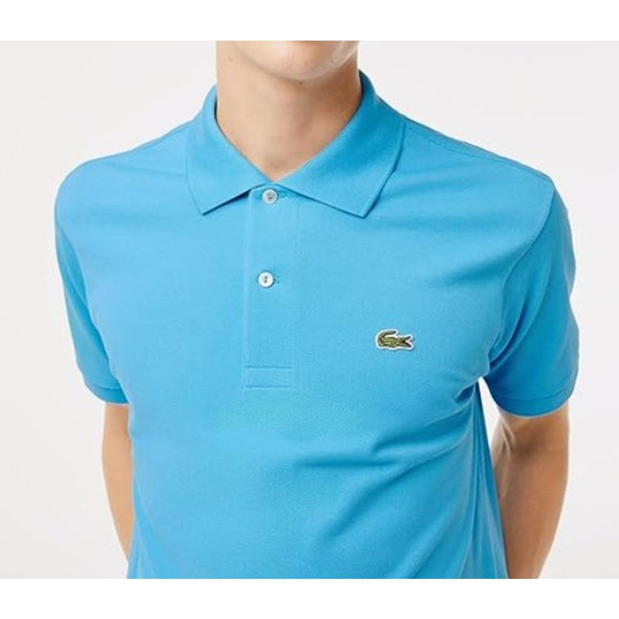 Lacoste Lacoste Mens Legacy Short L.12.12 Pique Polo Shirt Bonnie S Size US S / EU 44-46 / 1 - 3 Thumbnail
