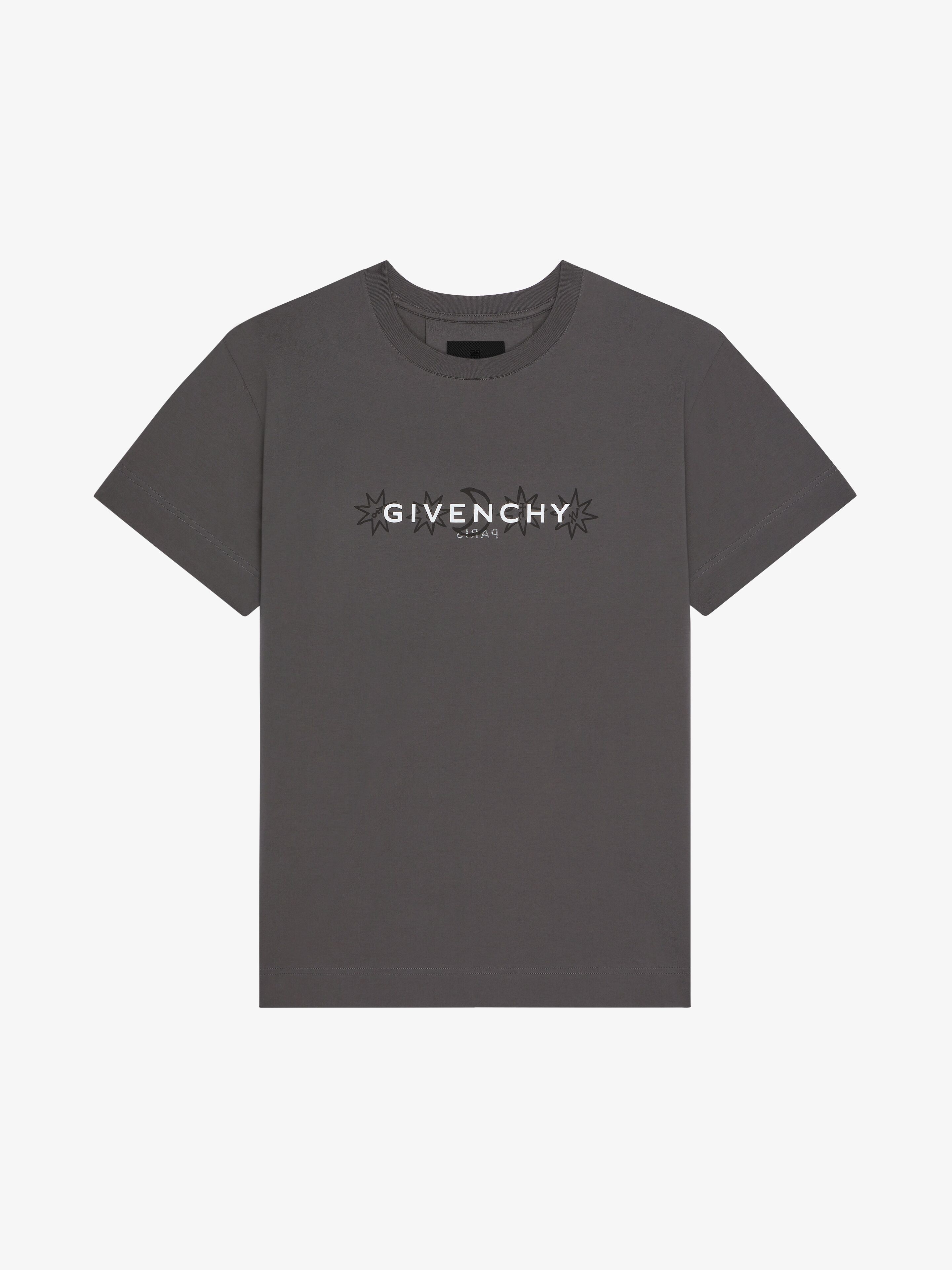 Givenchy o1w1db10426 Standard Short Sleeve T-Shirt in Grey Size US XL / EU 56 / 4 - 1 Thumbnail