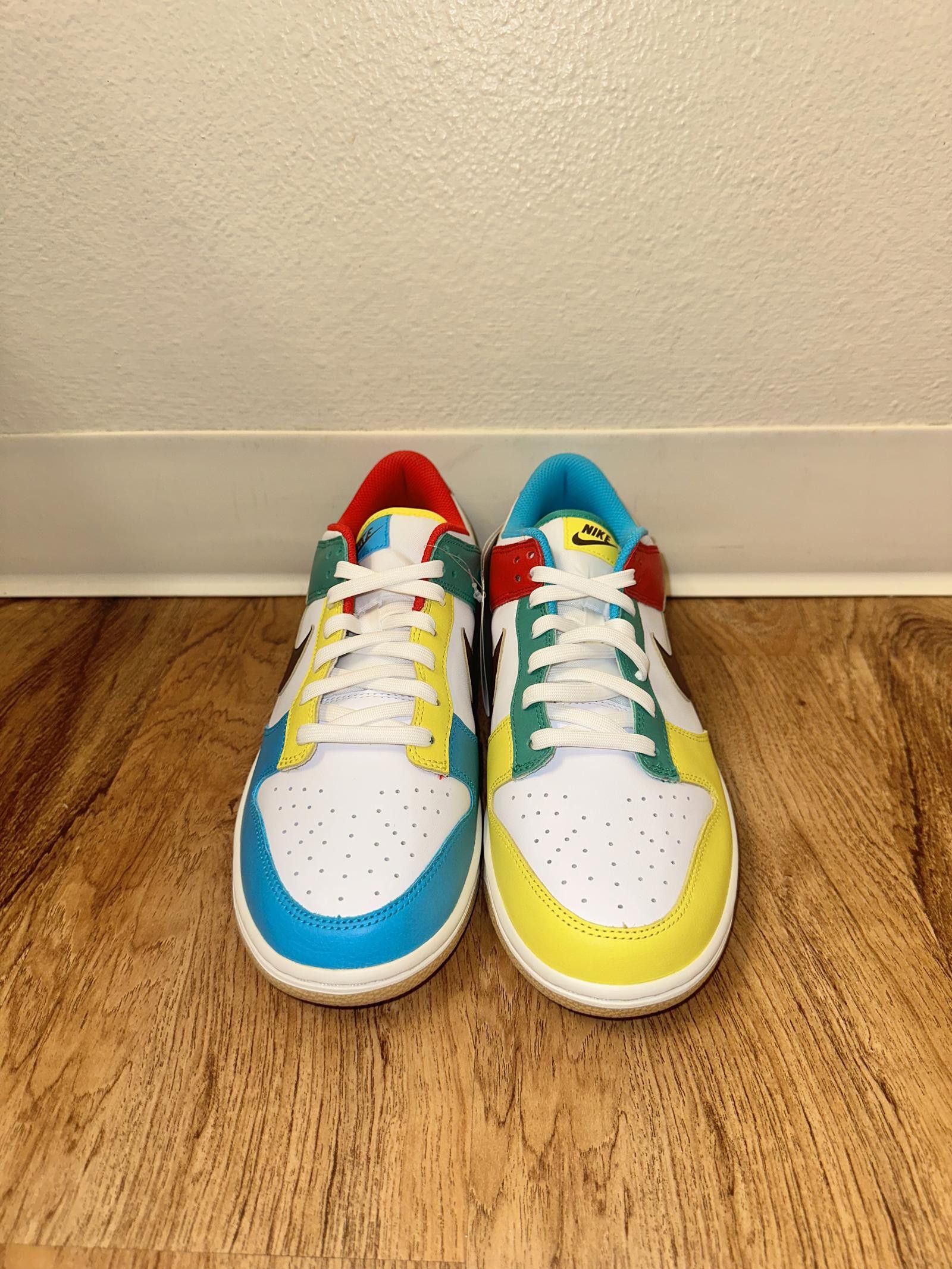 Nike Dunk Low Free 99 White Sample