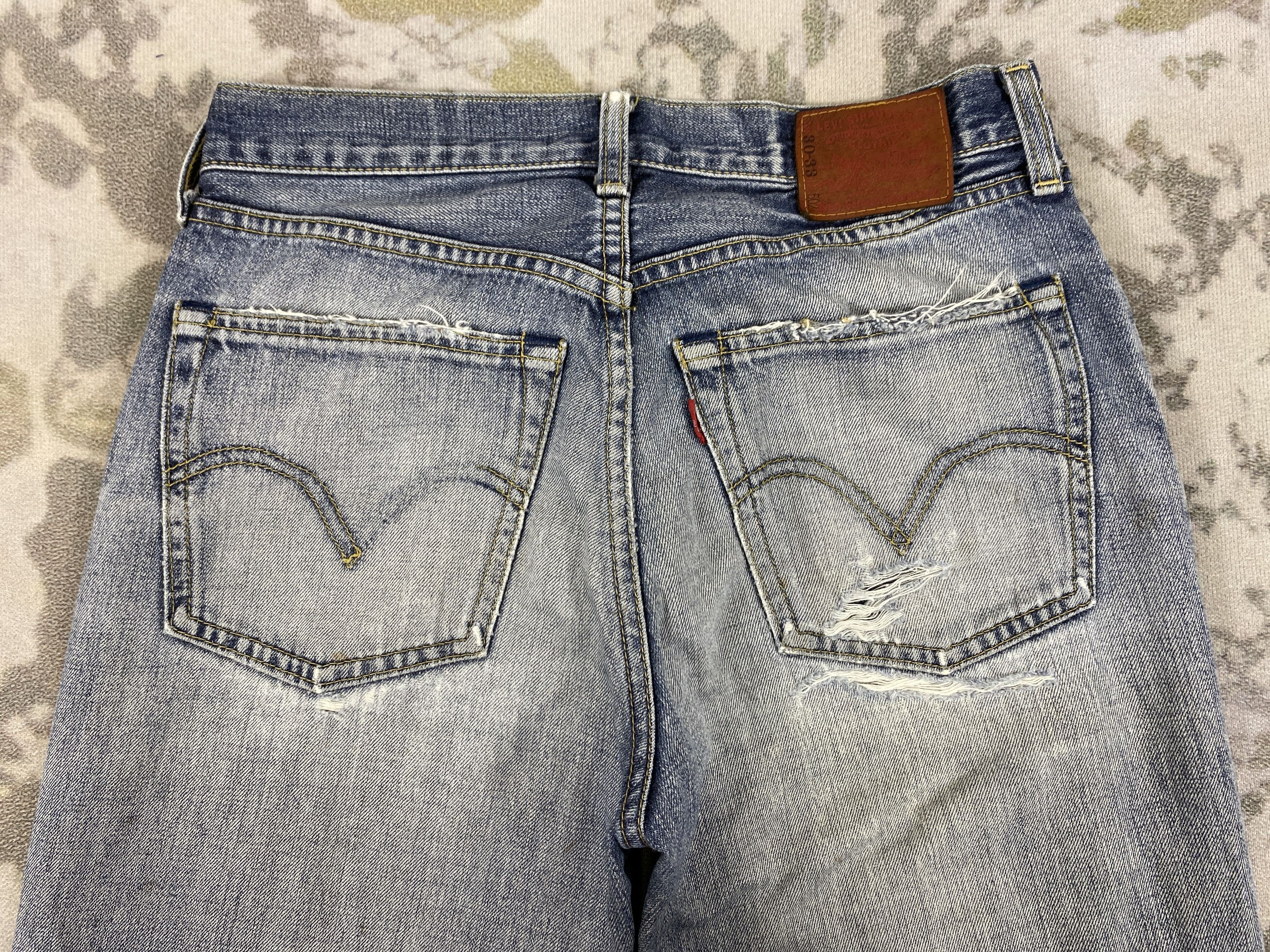 Kapital Distressed Vintage Levi's 502 Kapital Style Size US 29 - 4 Thumbnail