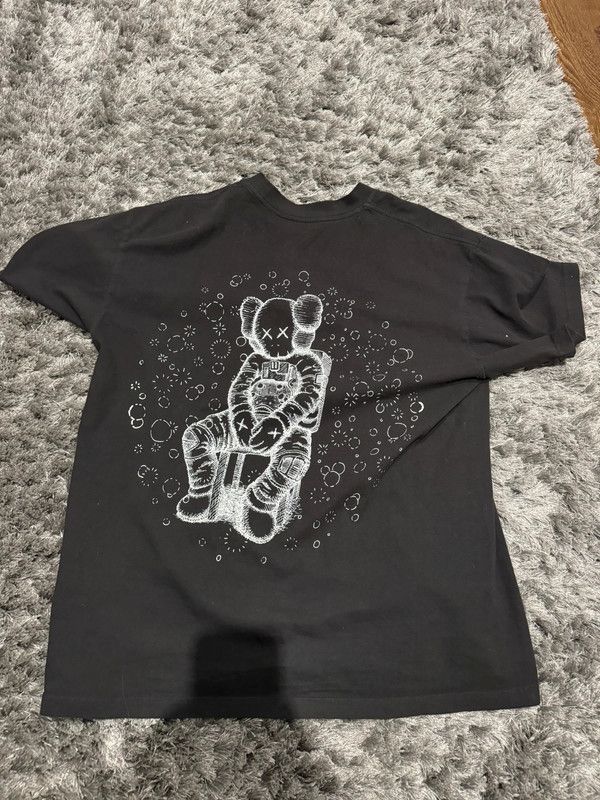 Kaws Kid Cudi x Kaws Glow in dark t-shirt | Grailed