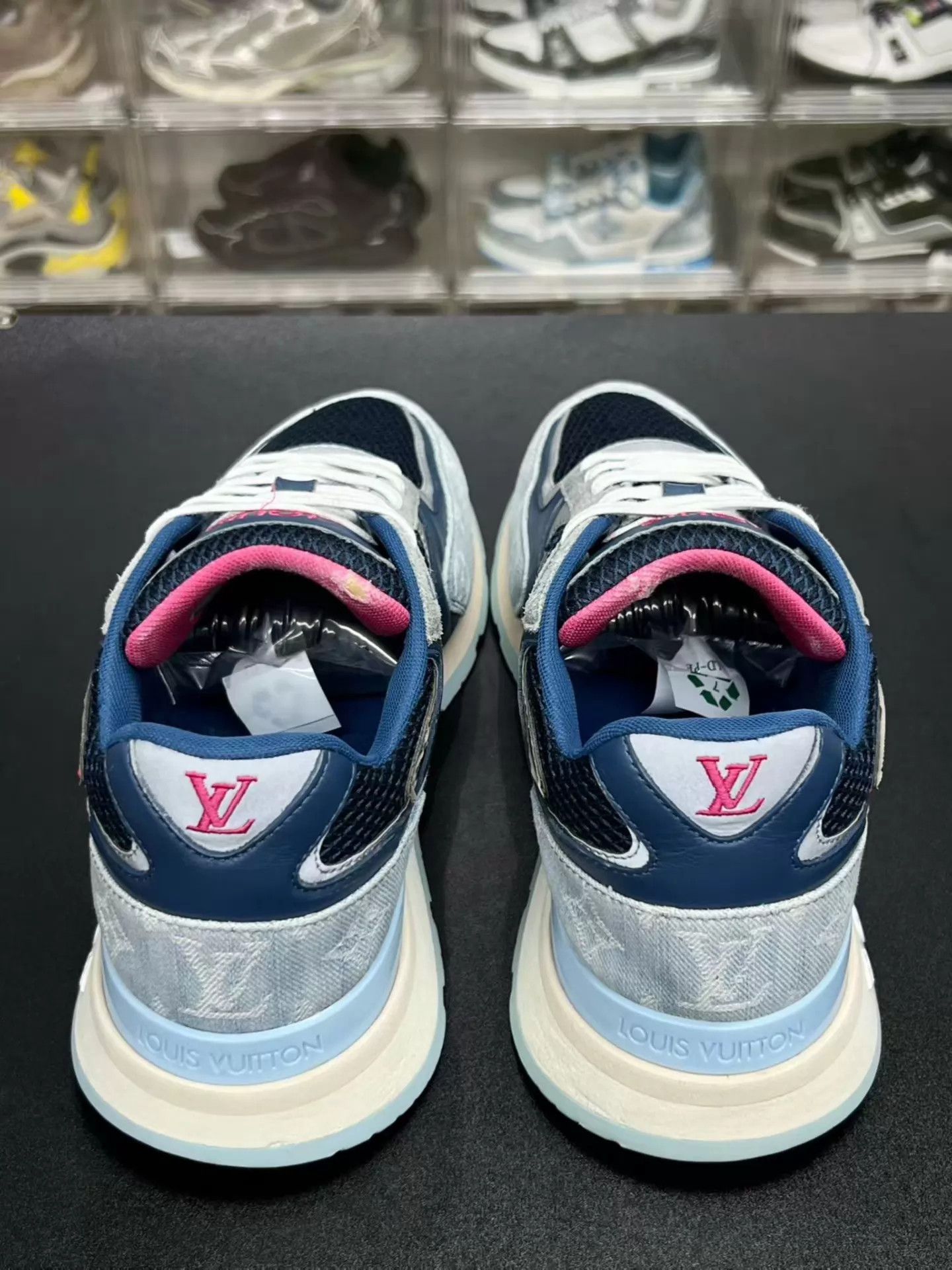Louis Vuitton LV RUN AWAY Blue Denim UK7 41 Size US 8 / EU 41 - 7 Thumbnail