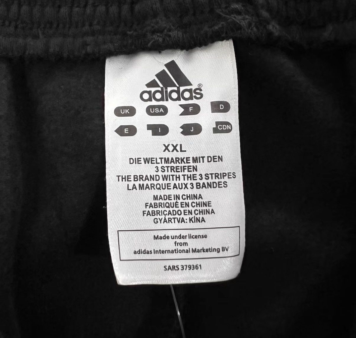 Adidas Adidas Black Side Stripe Track Pants J41 Size US 40 / EU 56 - 3 Thumbnail